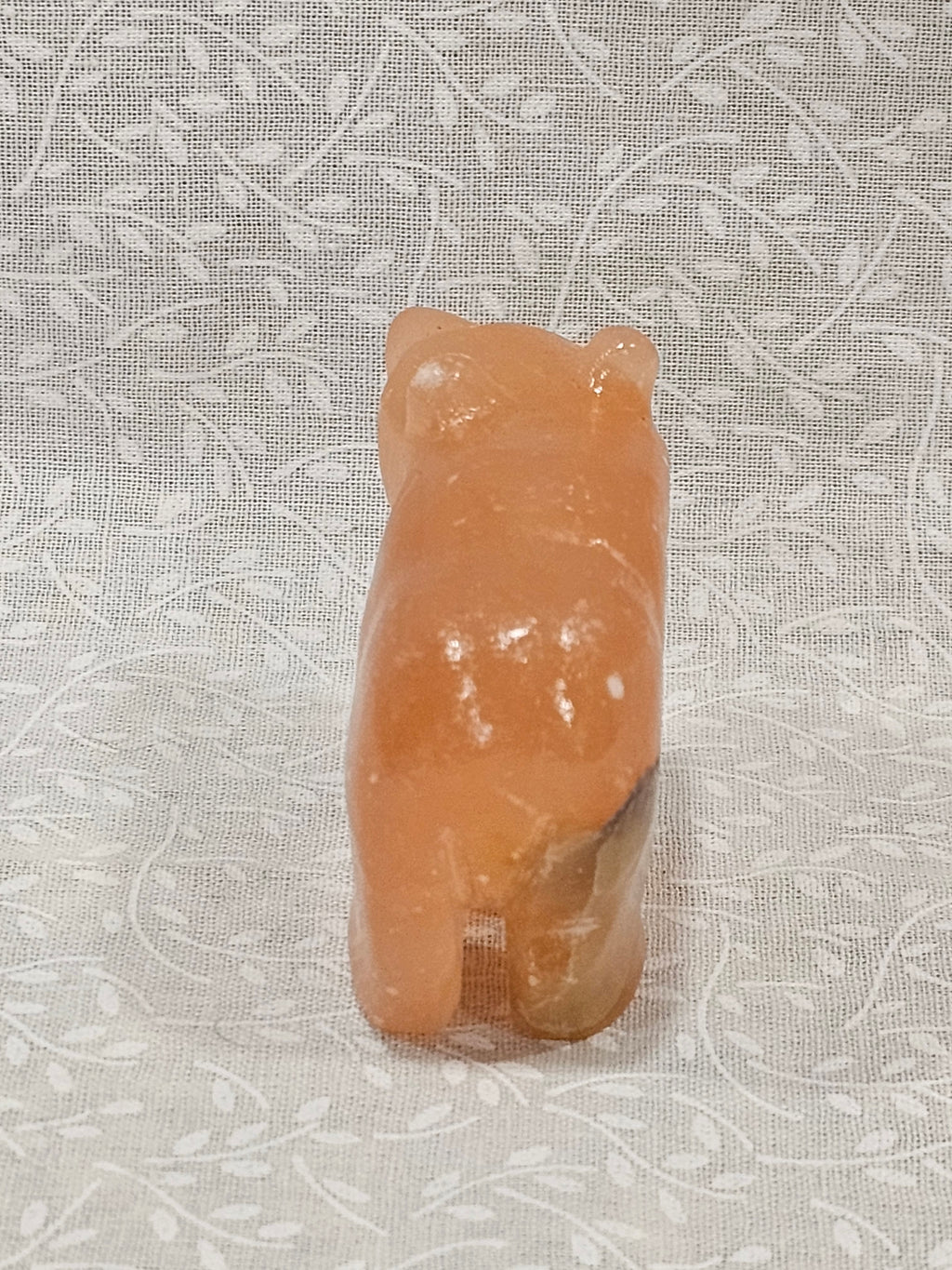Orange Calcite Crystal Bear 2.25 Inch
