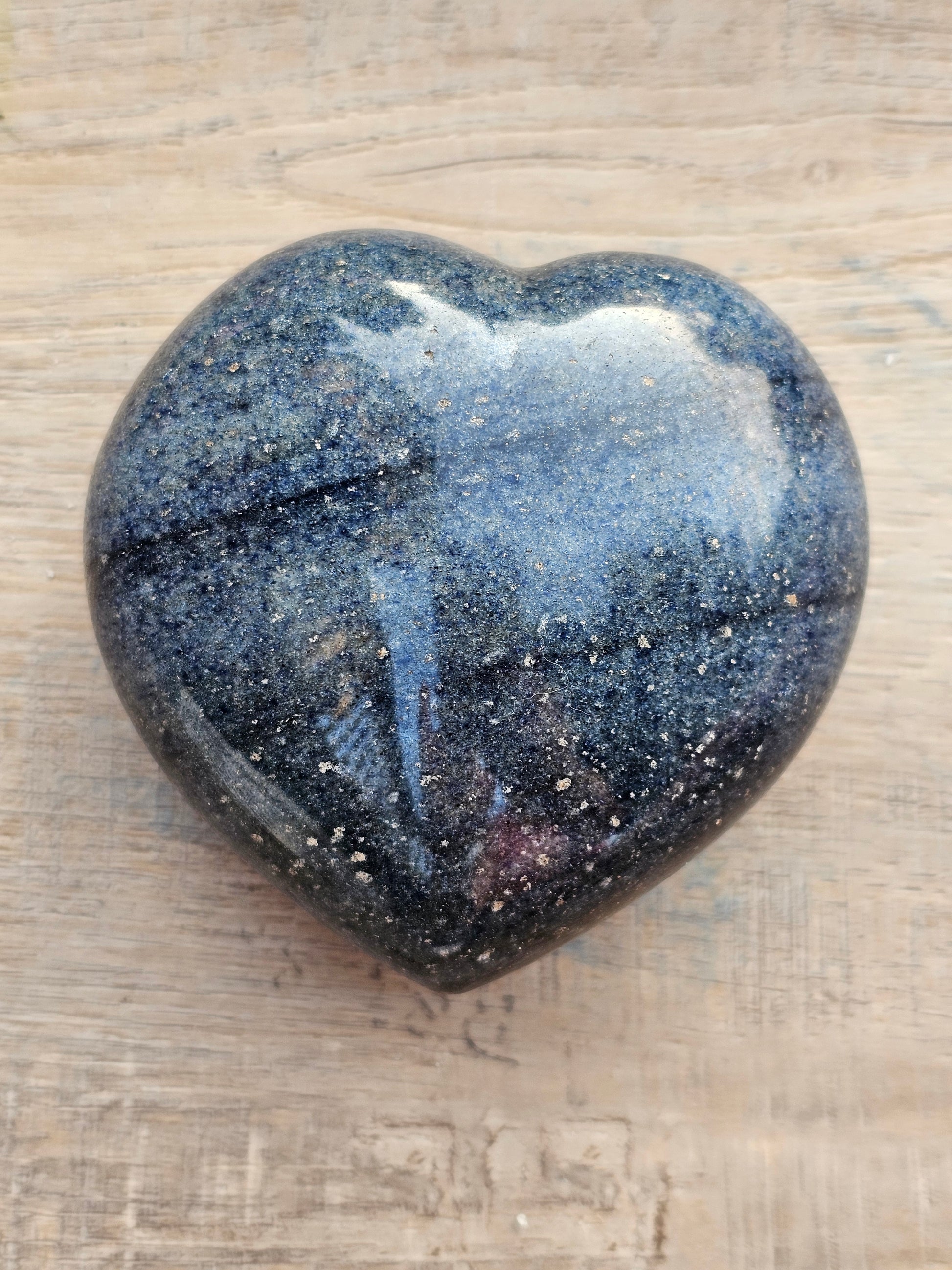 Blue Adventurine Crystal Heart