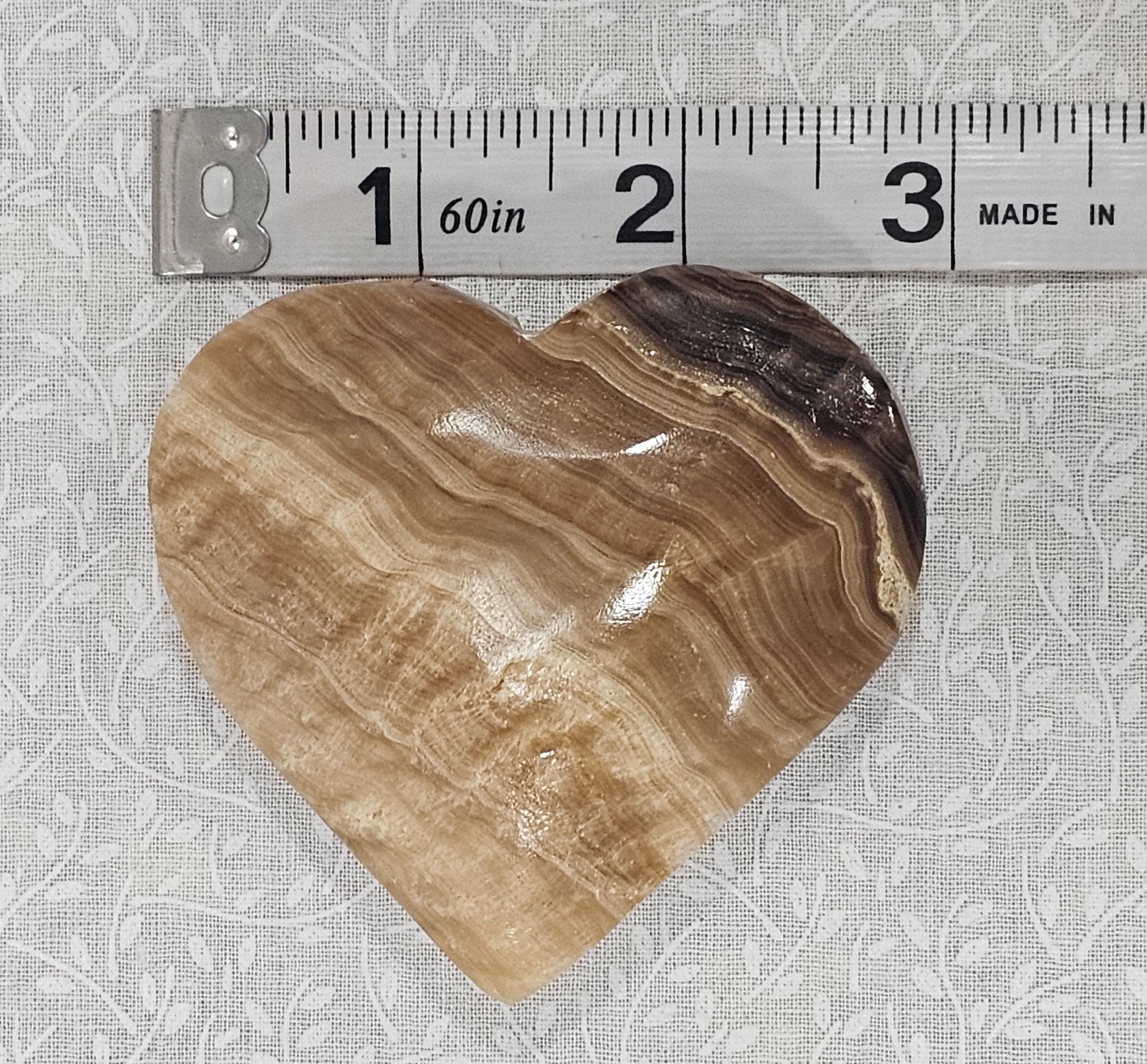 Argonite Crystal Heart