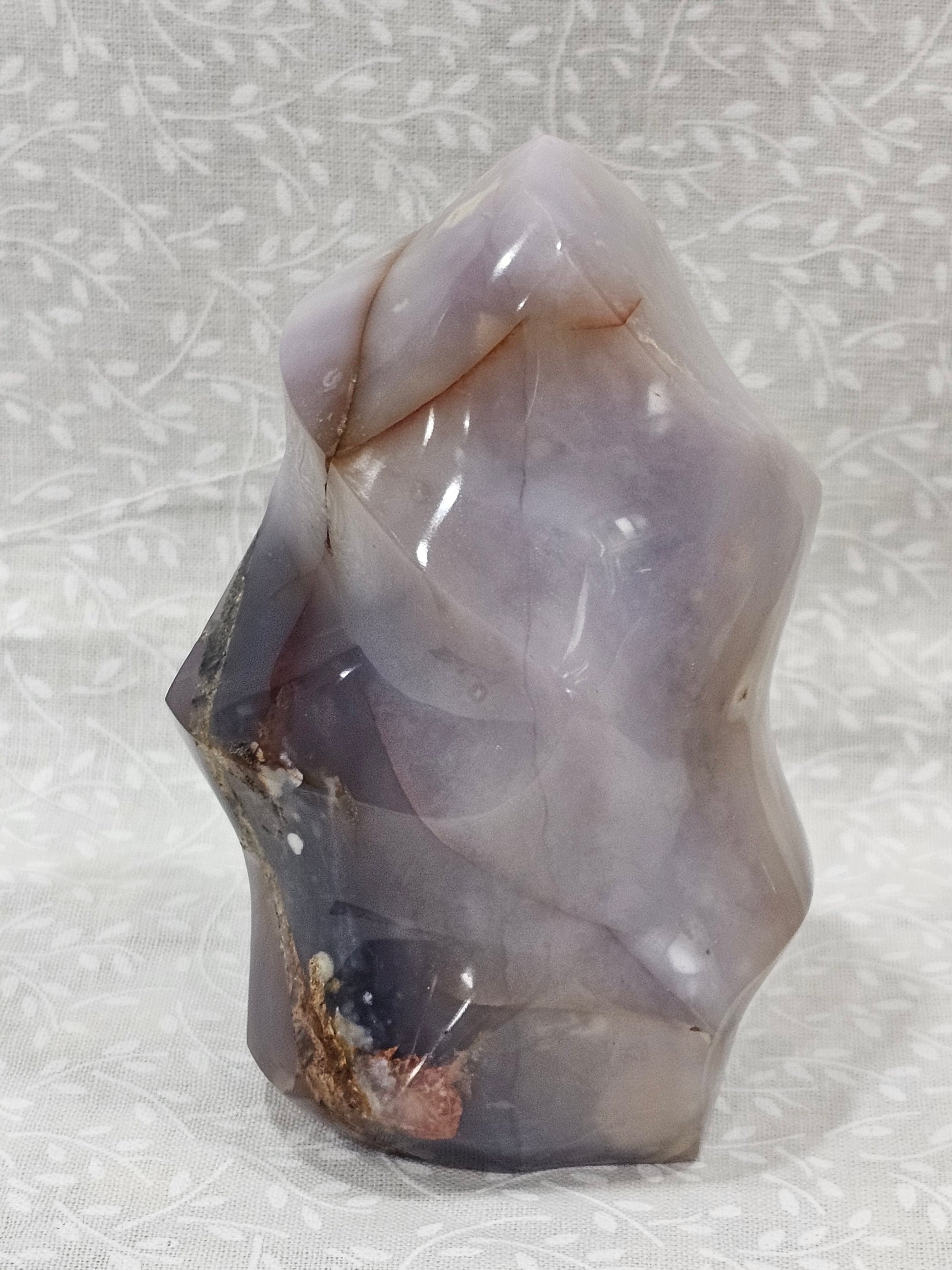 Chalcedony Crystal Flame