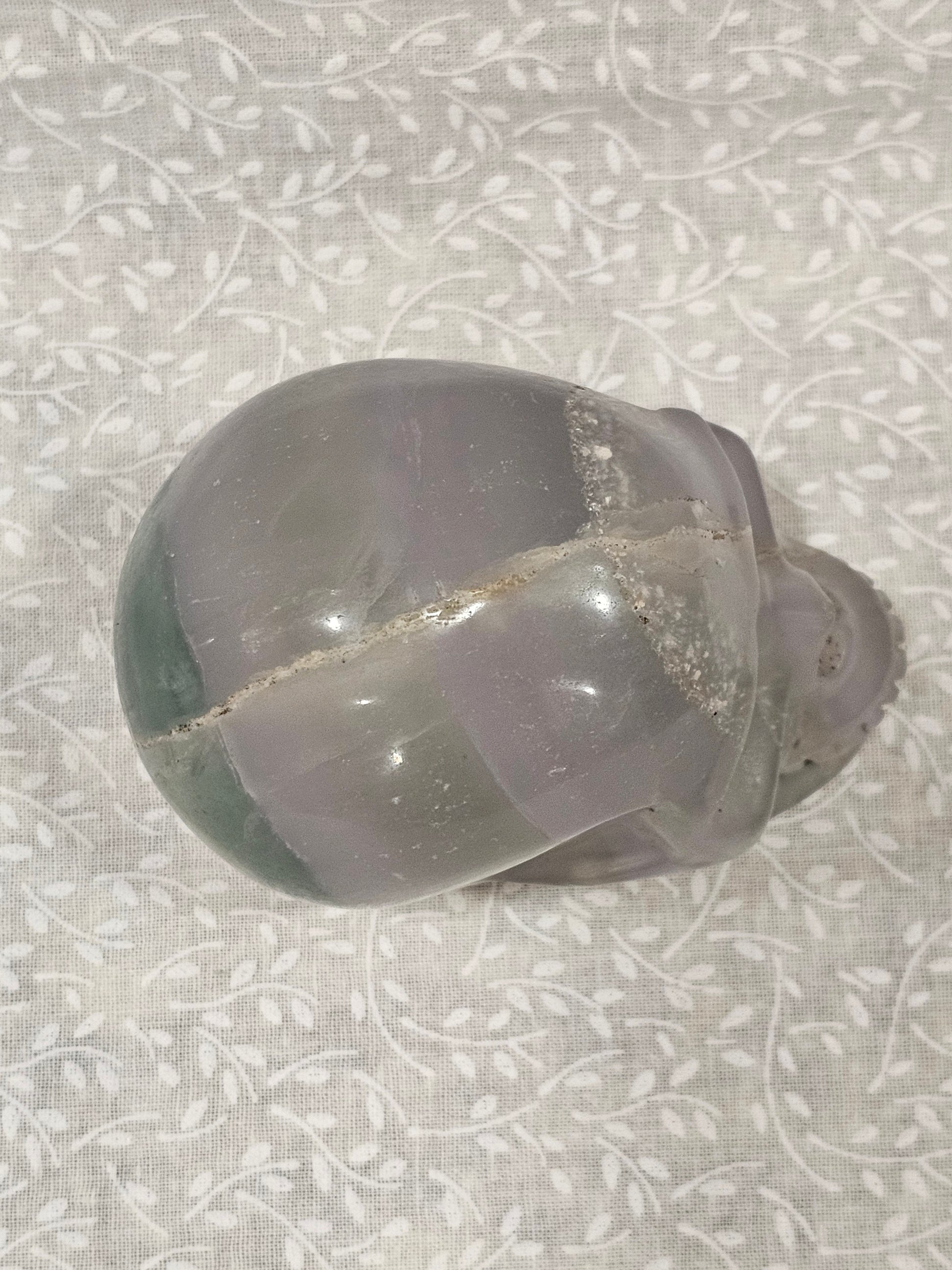 Fluorite Crystal Skull