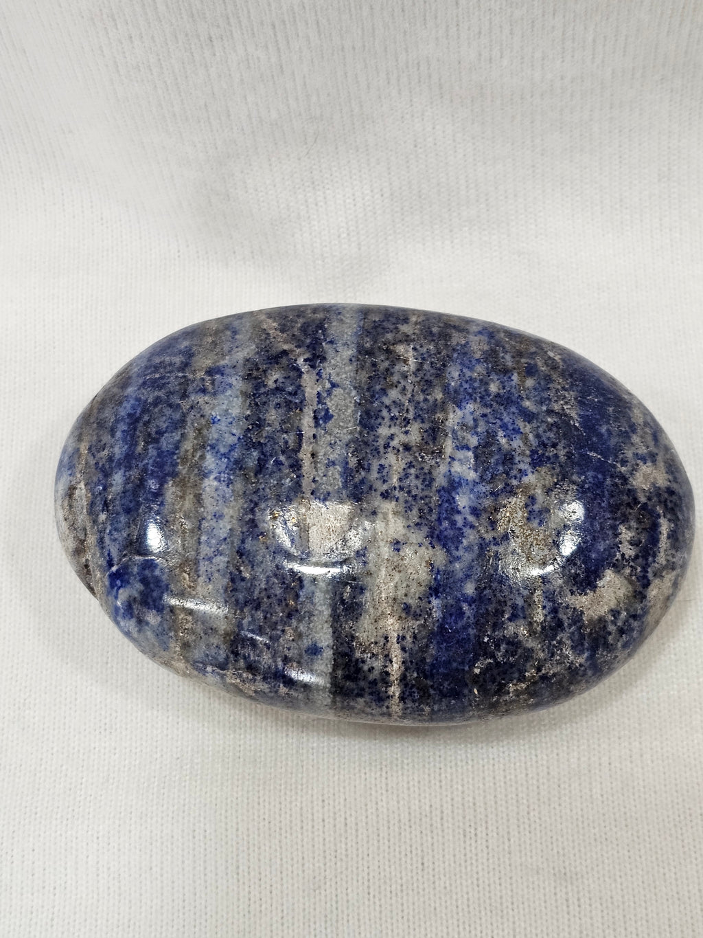 Lapis Lazuli Crystal Palm Stone