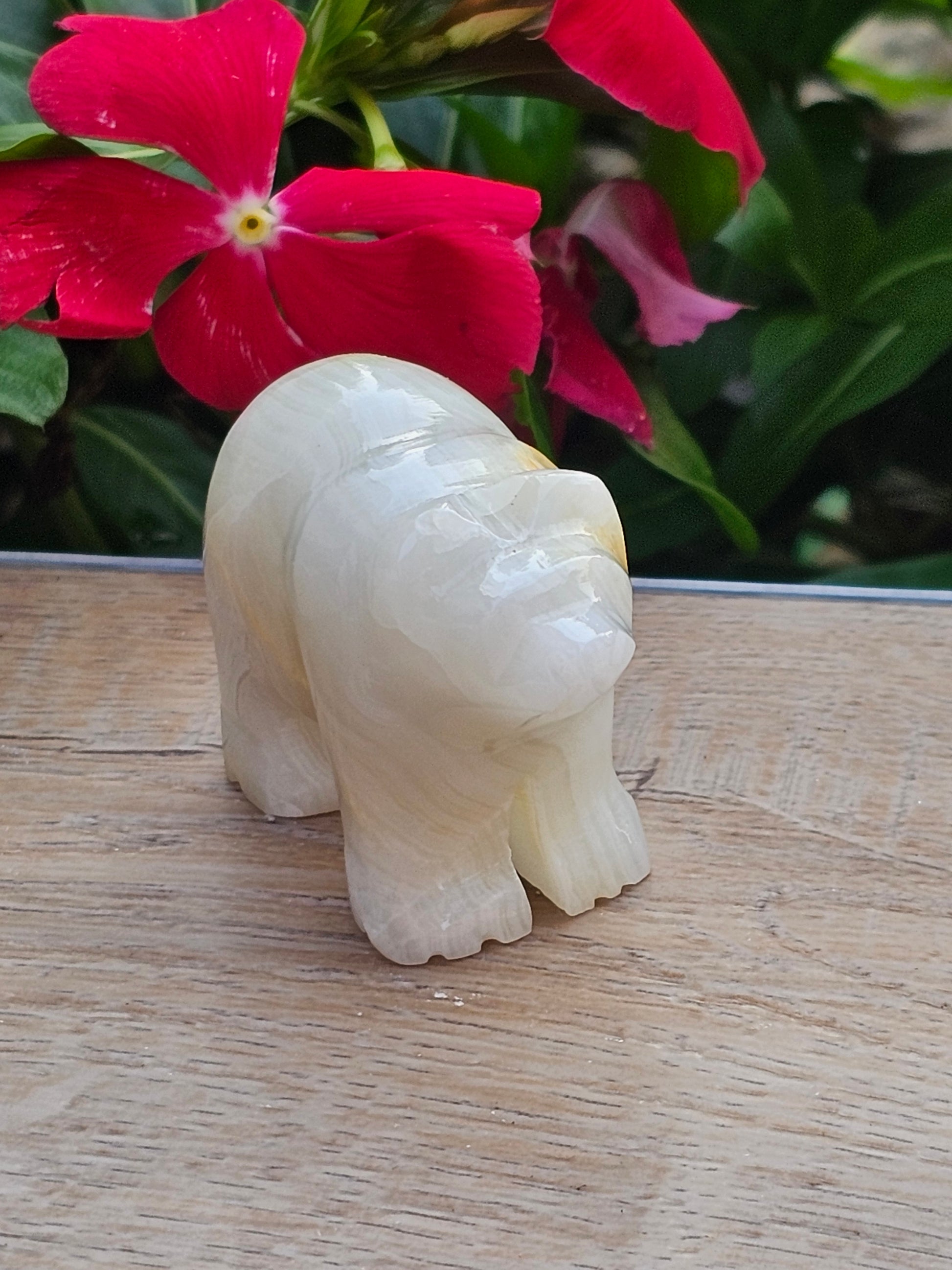 Agate Crystal Bear