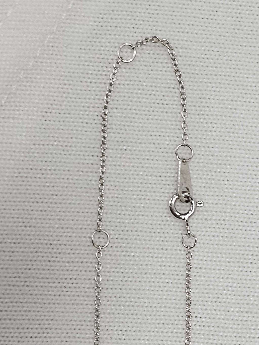 Sterling Silver Bear Pendant Chain Necklace 18 Inch
