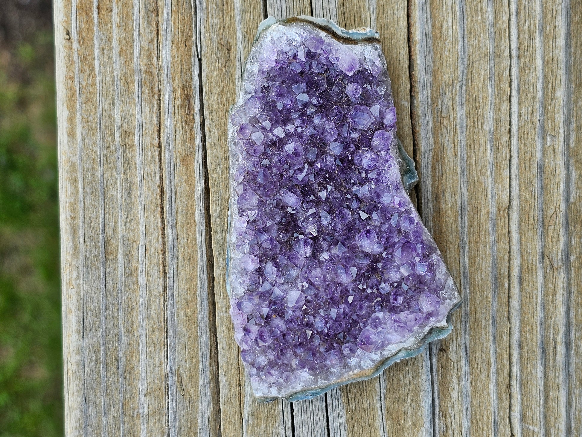 Dark Amethyst Raw Crystal Cluster