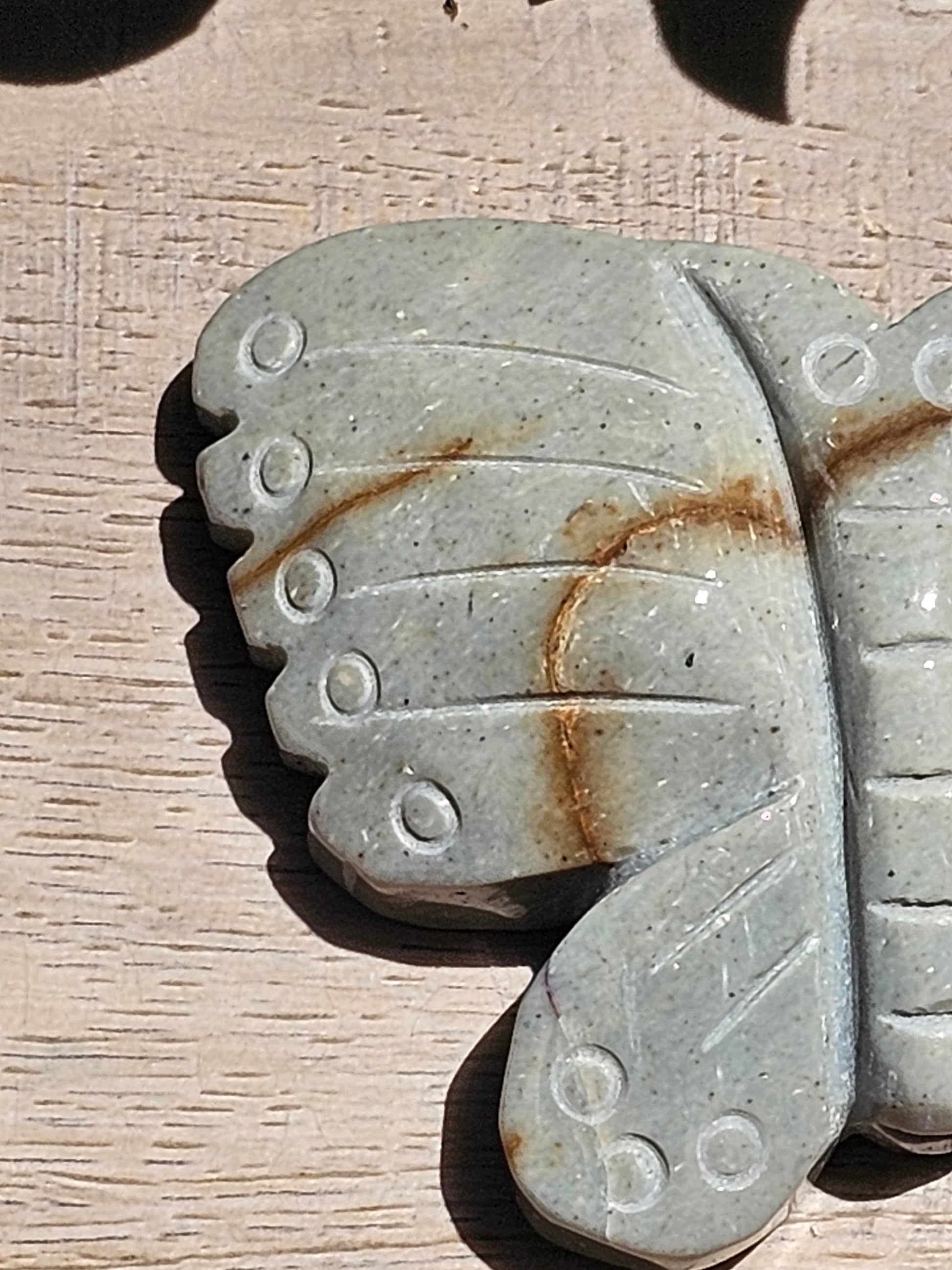 Polychrome Jasper Crystal Butterfly