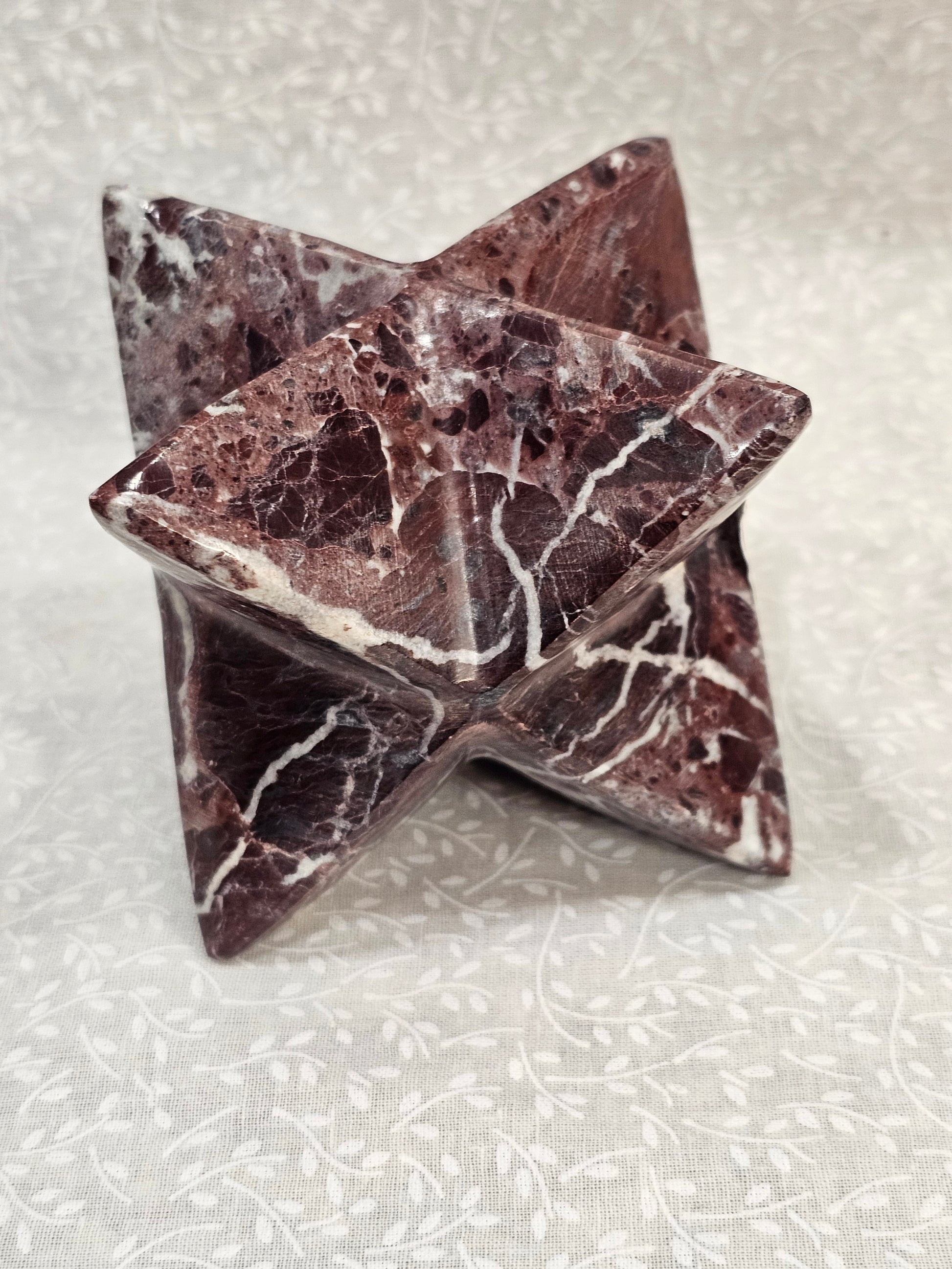 Red Jasper Crystal Merkaba