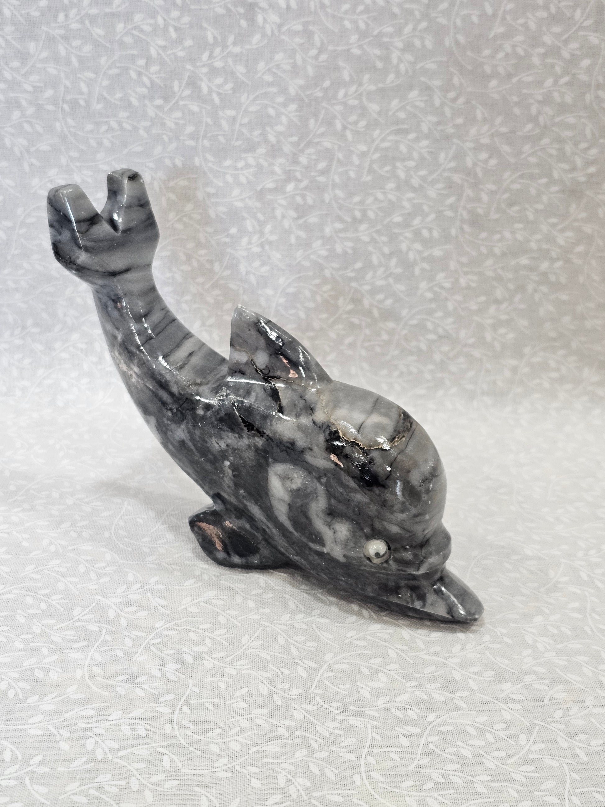 Marble Crystal Dolphin