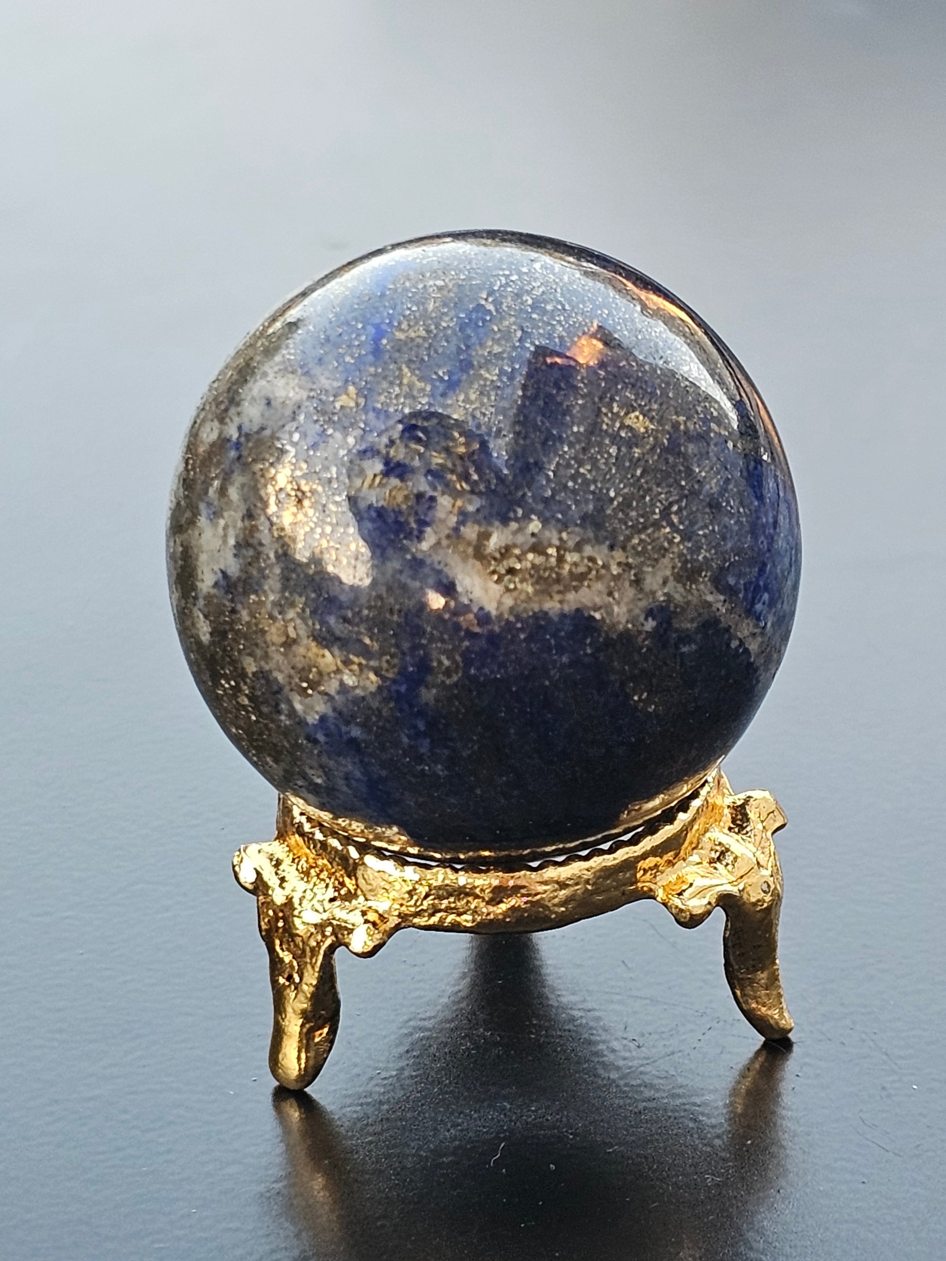 Lapis Lazuli Crystal Sphere