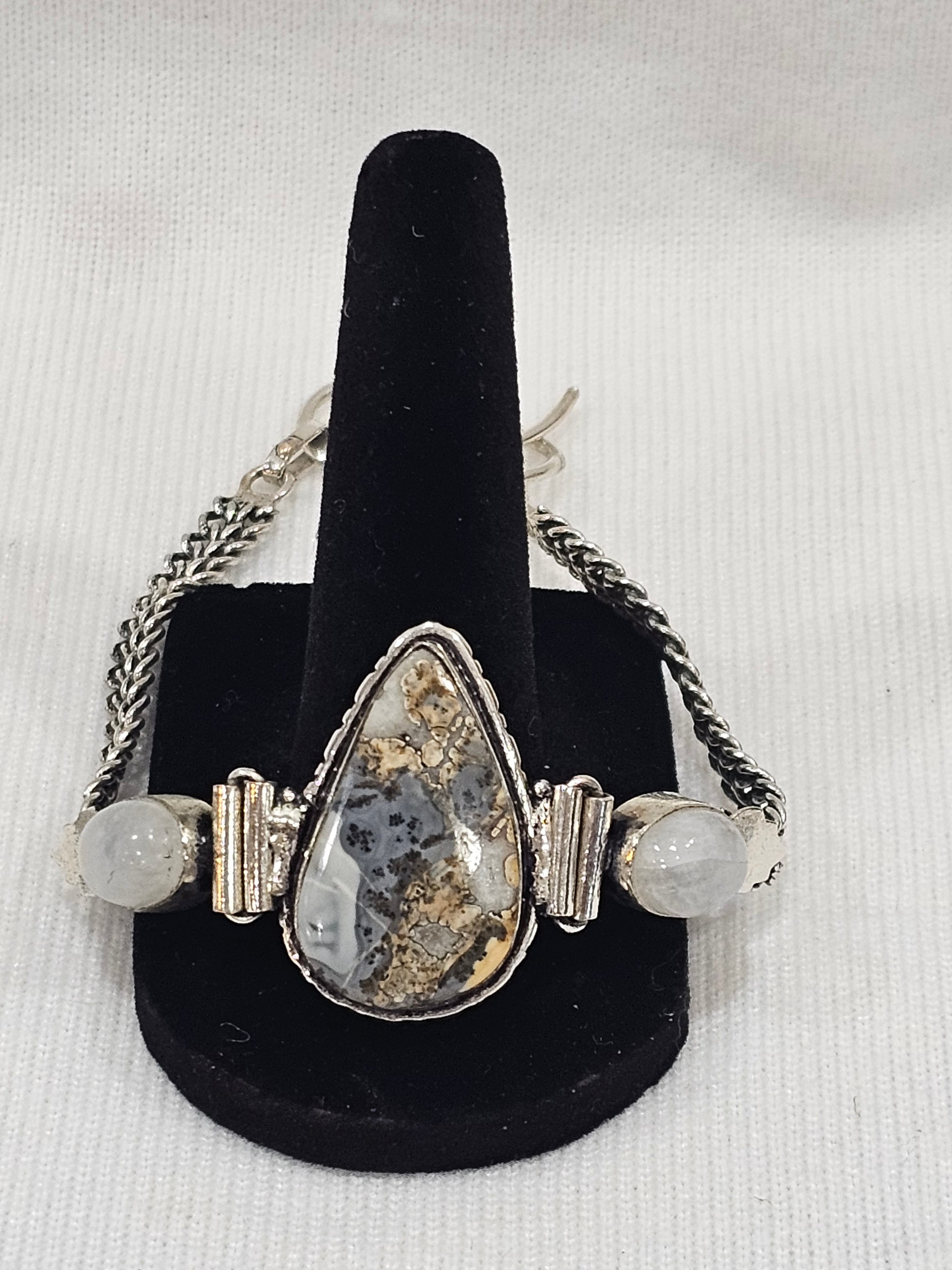 Maligano Jasper Sterling Silver Bracelet