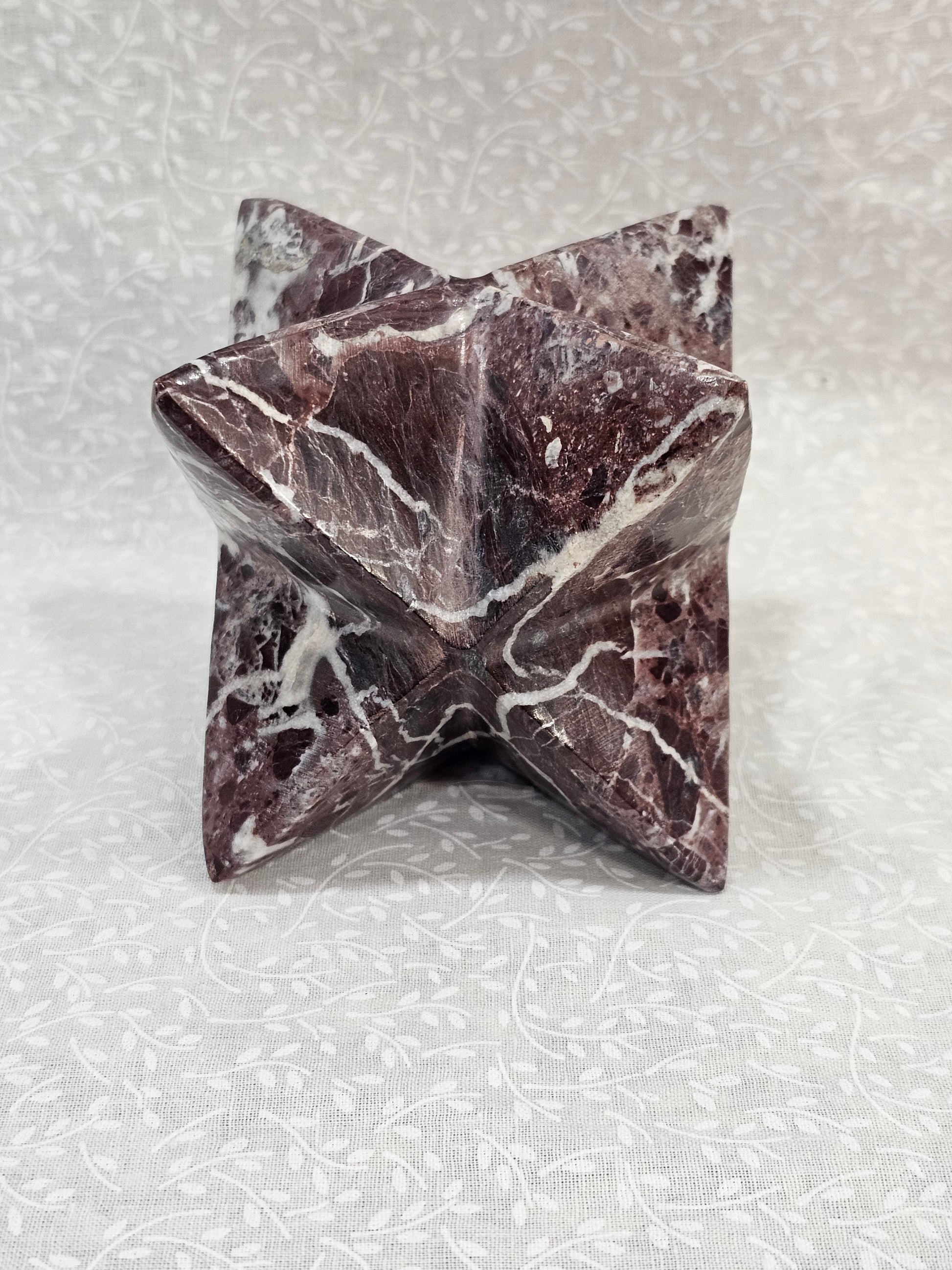 Red Jasper Crystal Merkaba