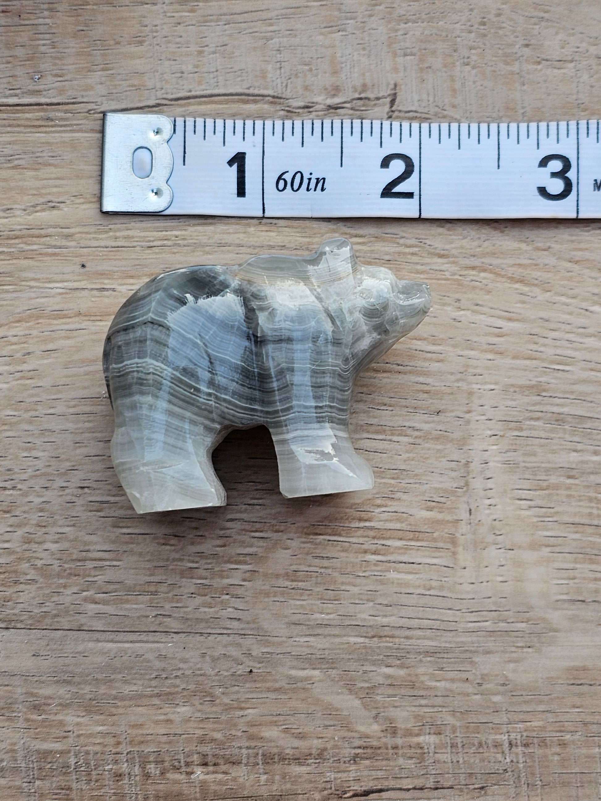 Agate Crystal Bear