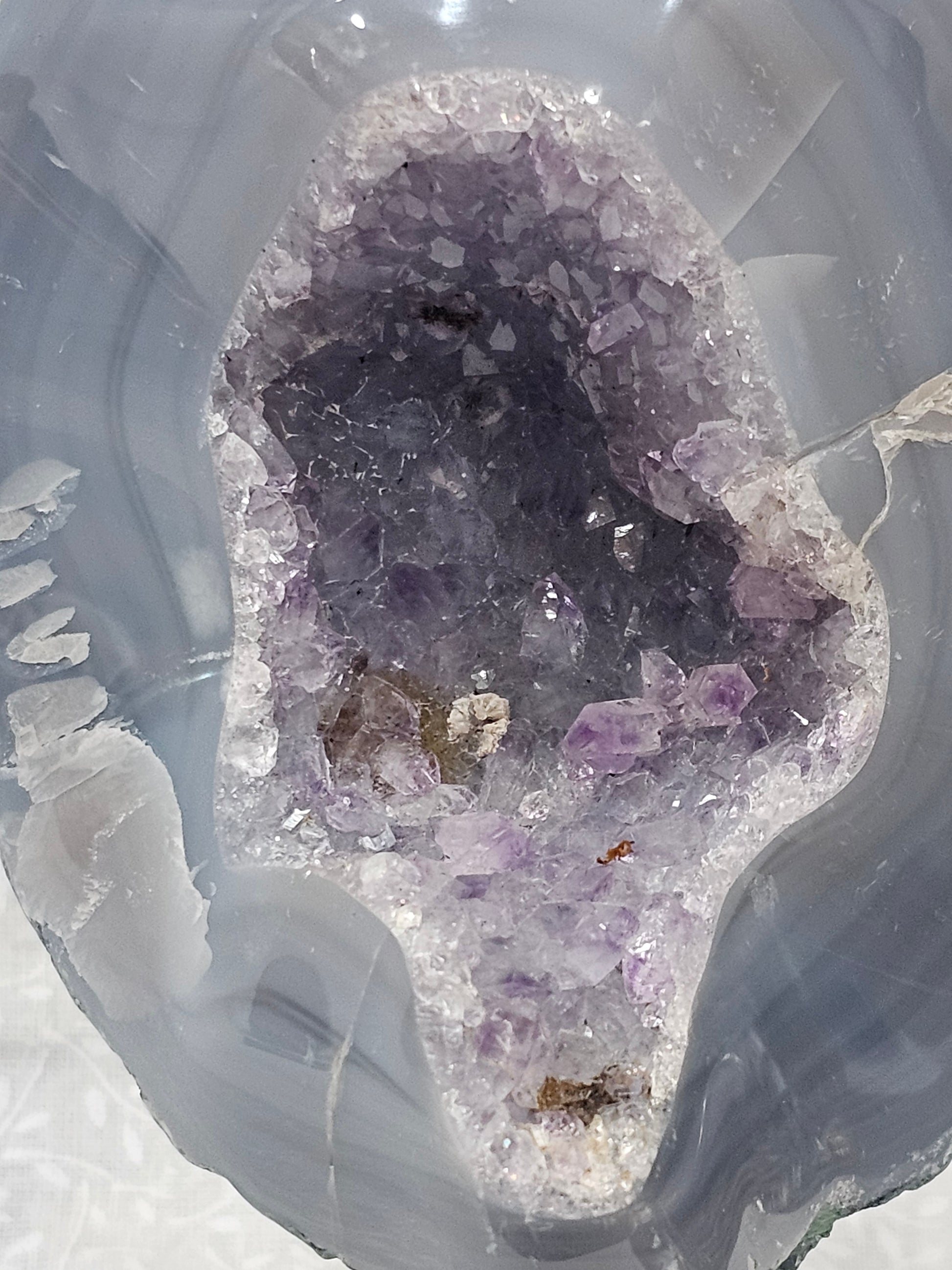Amethyst Raw Crystal On Stand