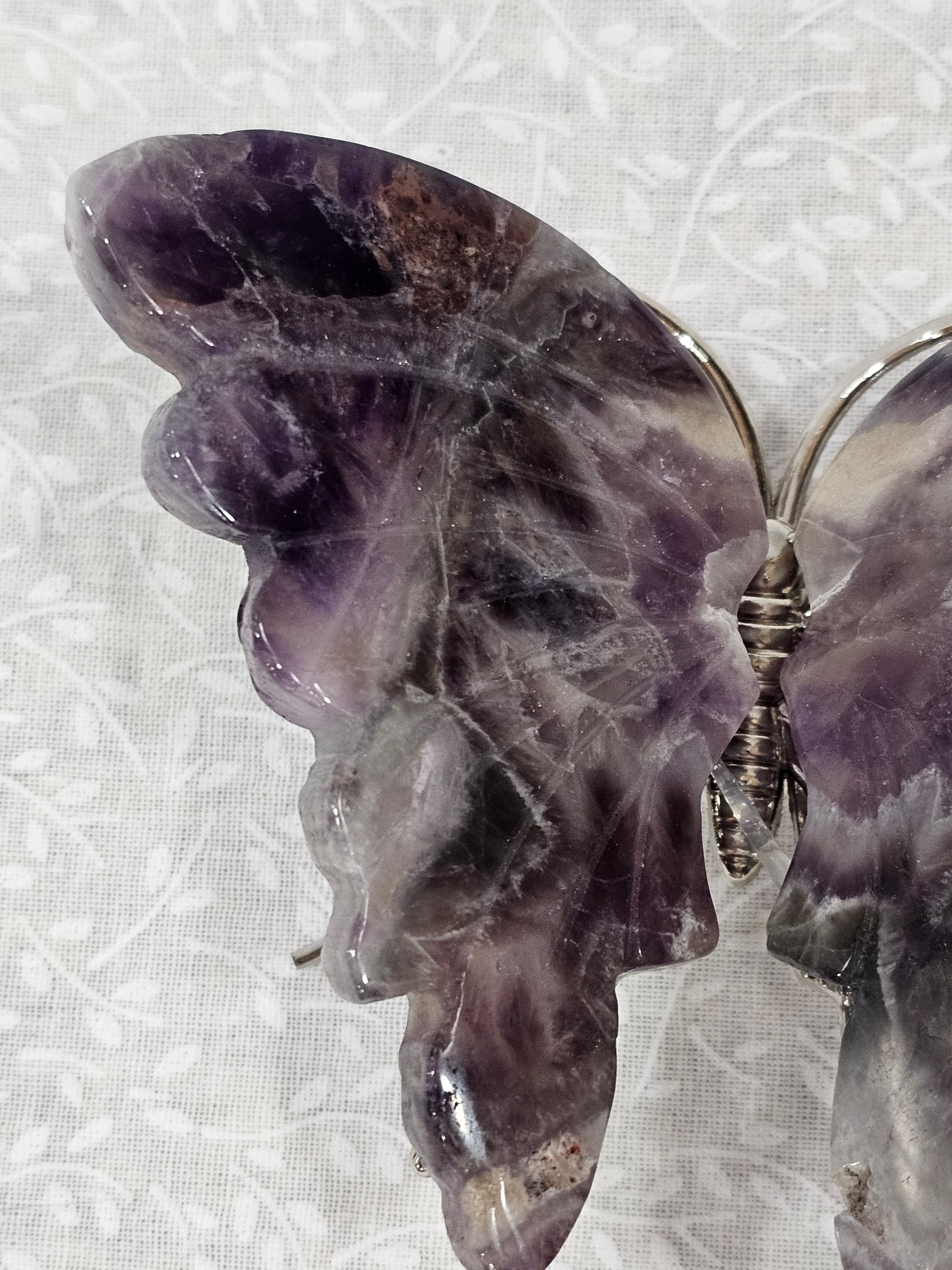 Dream Amethyst Crystal Butterfly 3 Inch