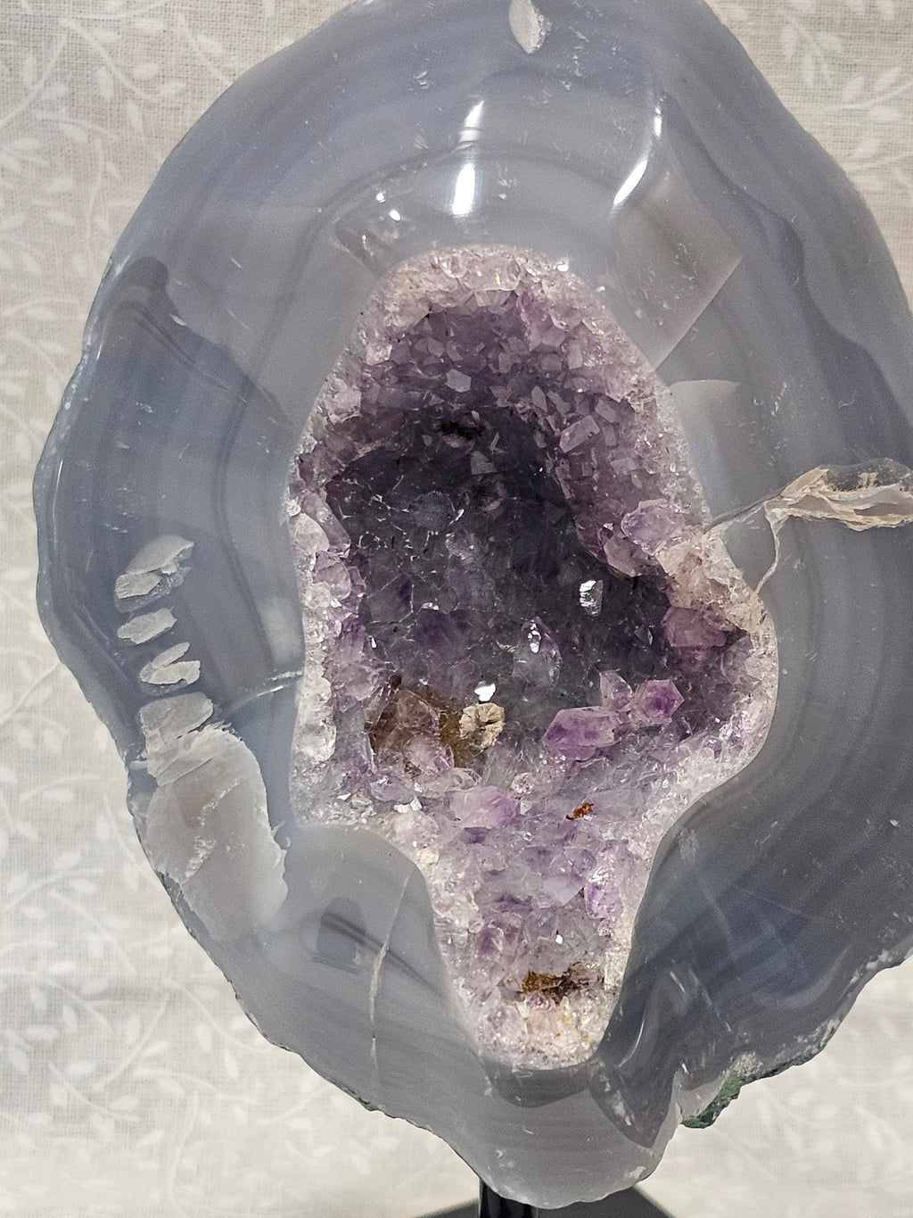 Amethyst Raw Crystal On Stand