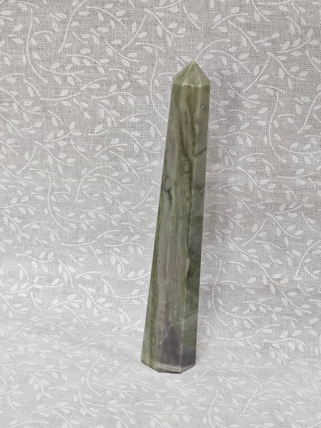 Serpentine Crystal Tower