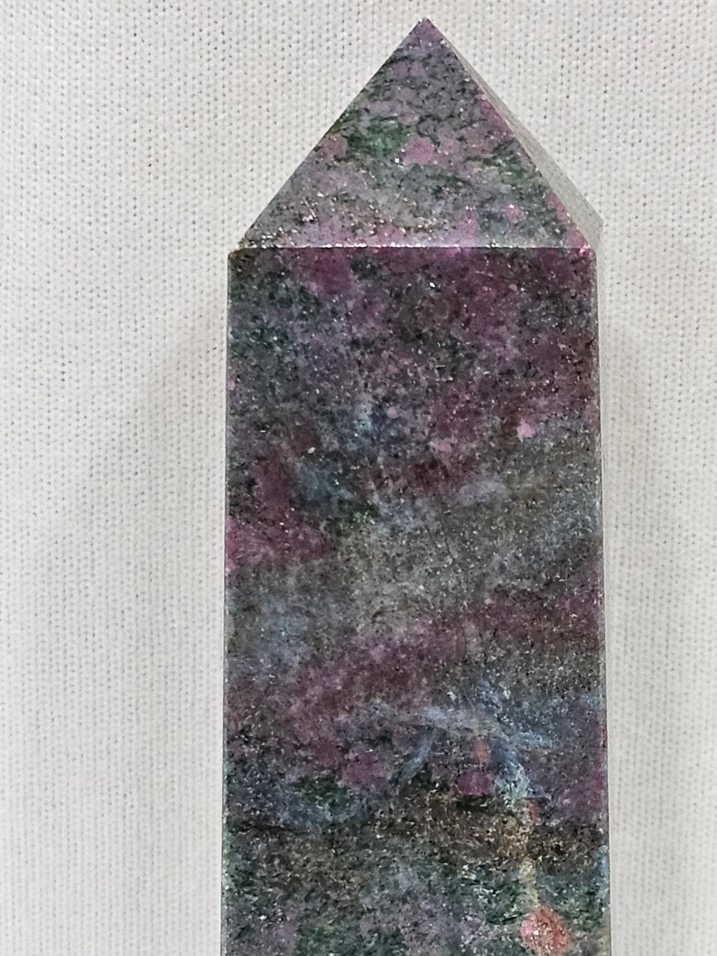 Ruby Kyanite Crystal Tower
