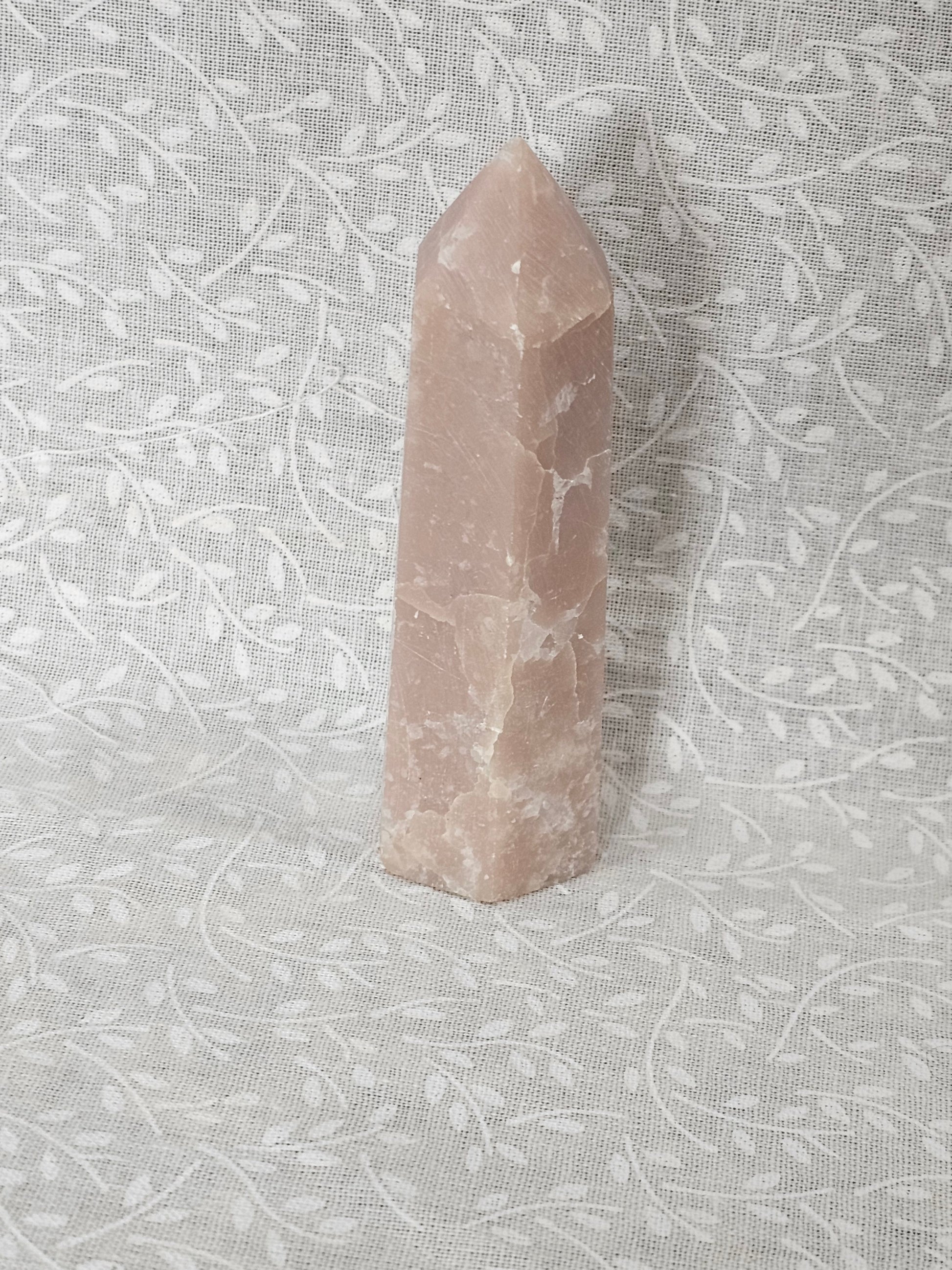 Pink Opal Crystal Tower