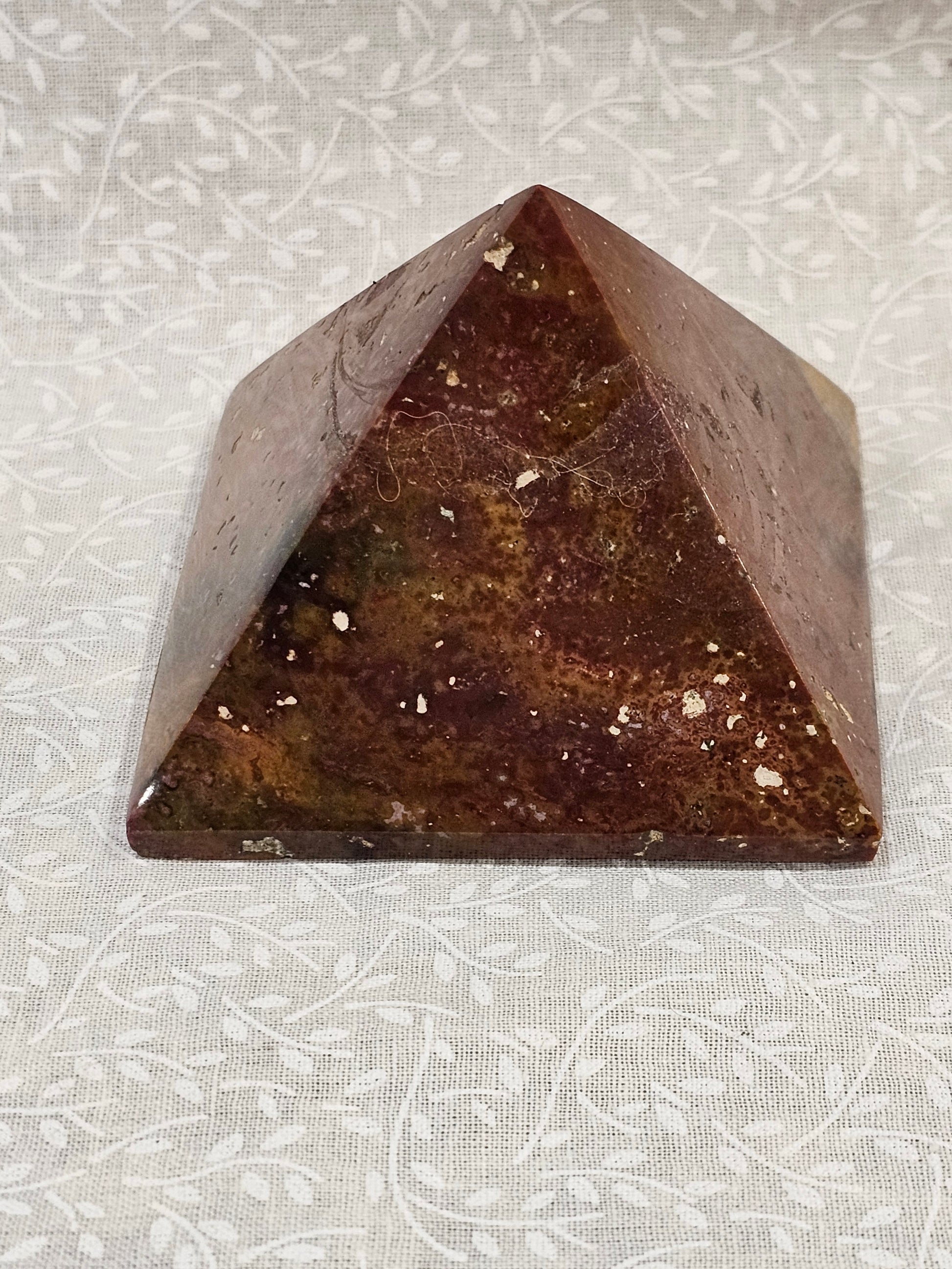 Red Jasper Crystal Pyrimd
