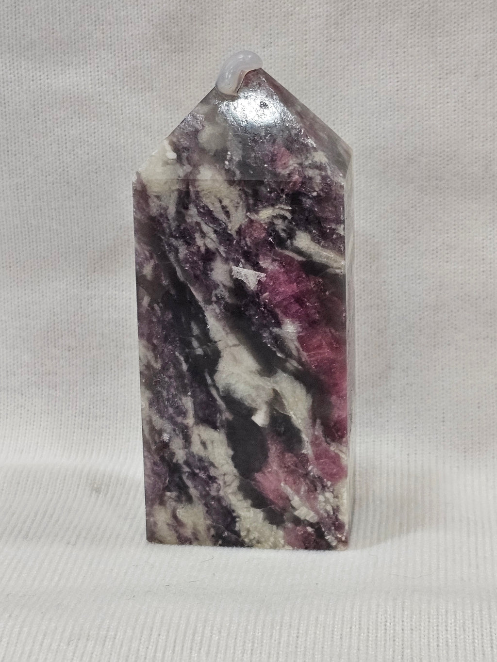 Pink Tourmaline Crystal Tower