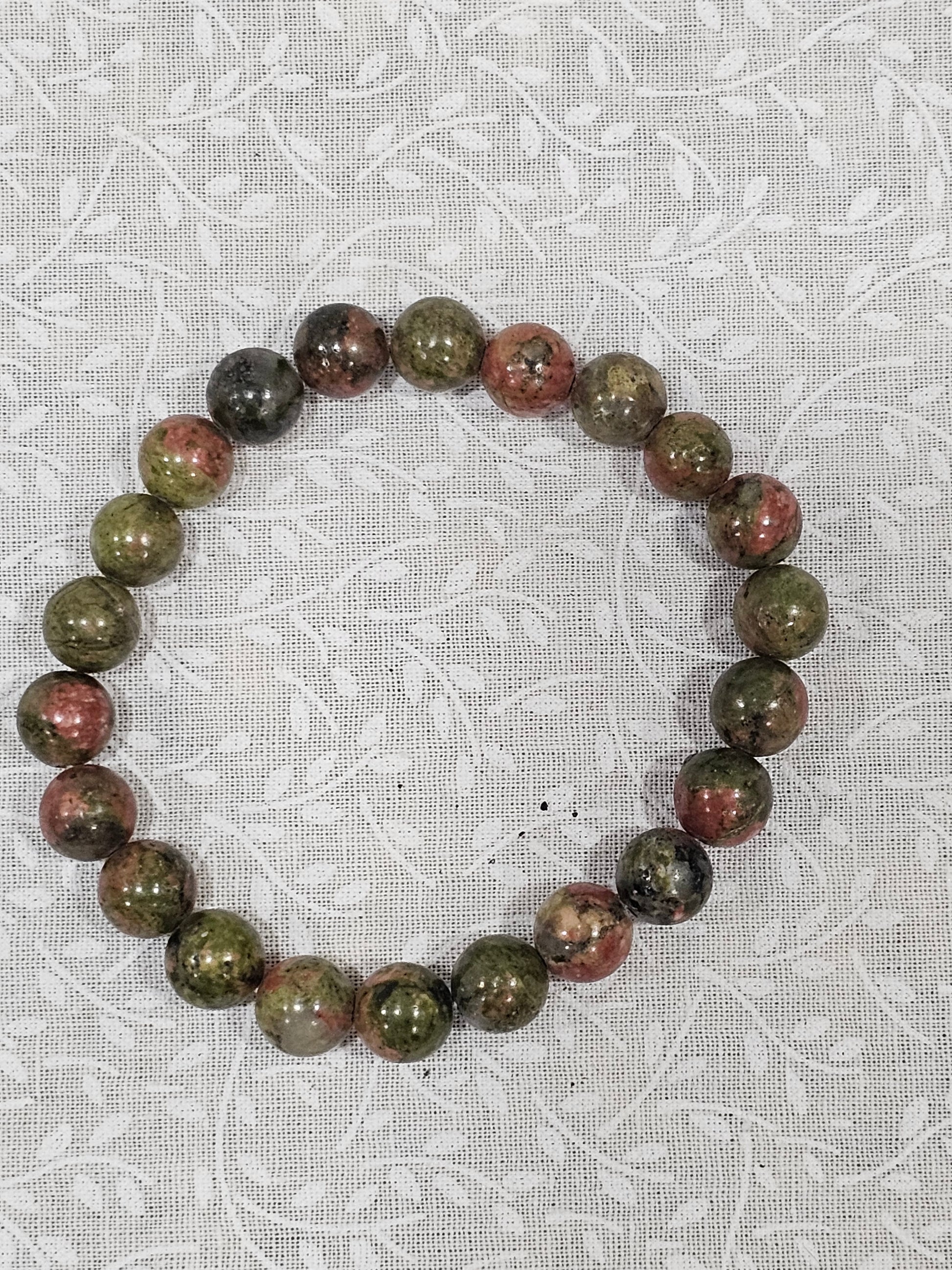 Unakite Crystal Bracelet