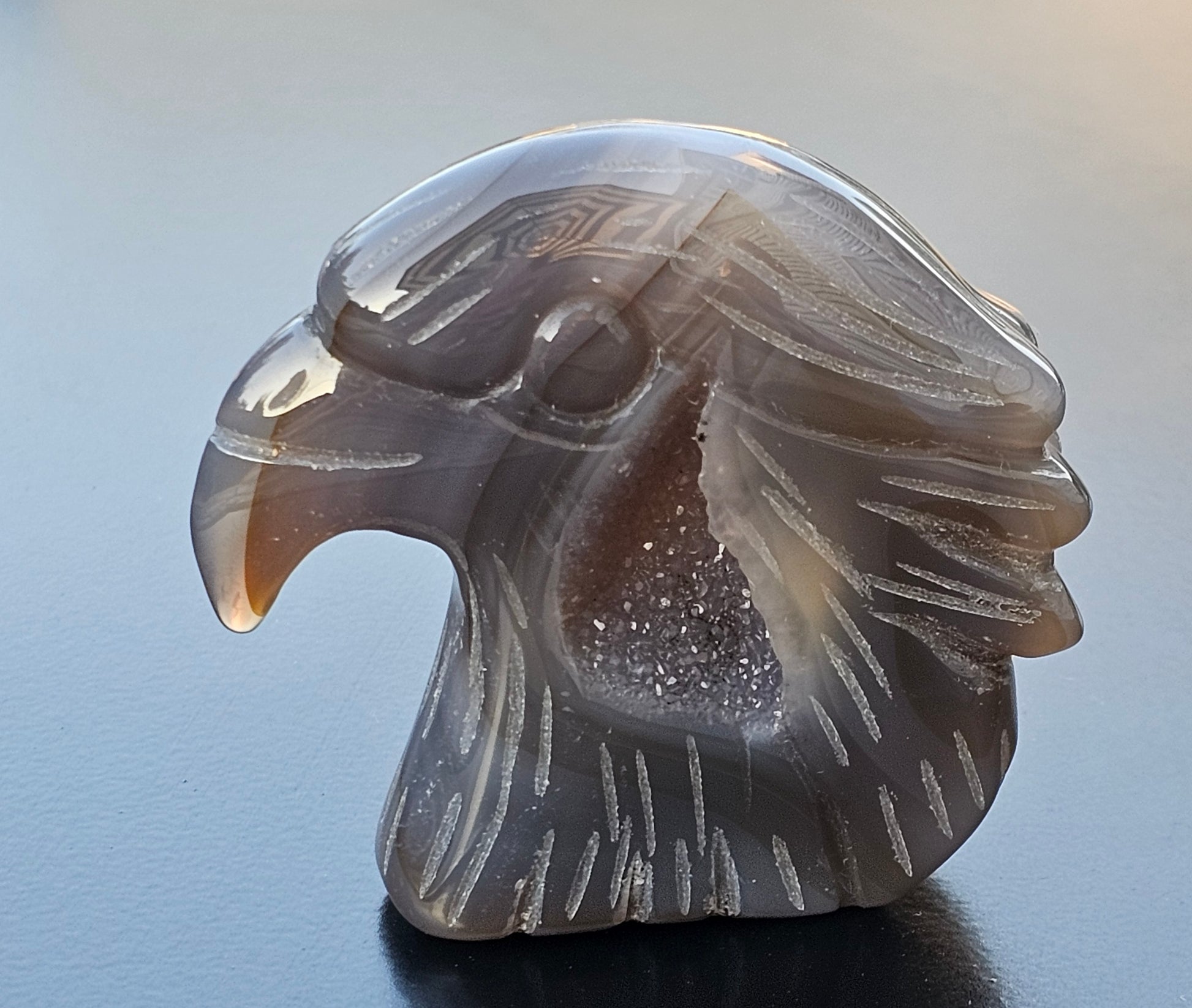 Agate Crystal Eagle