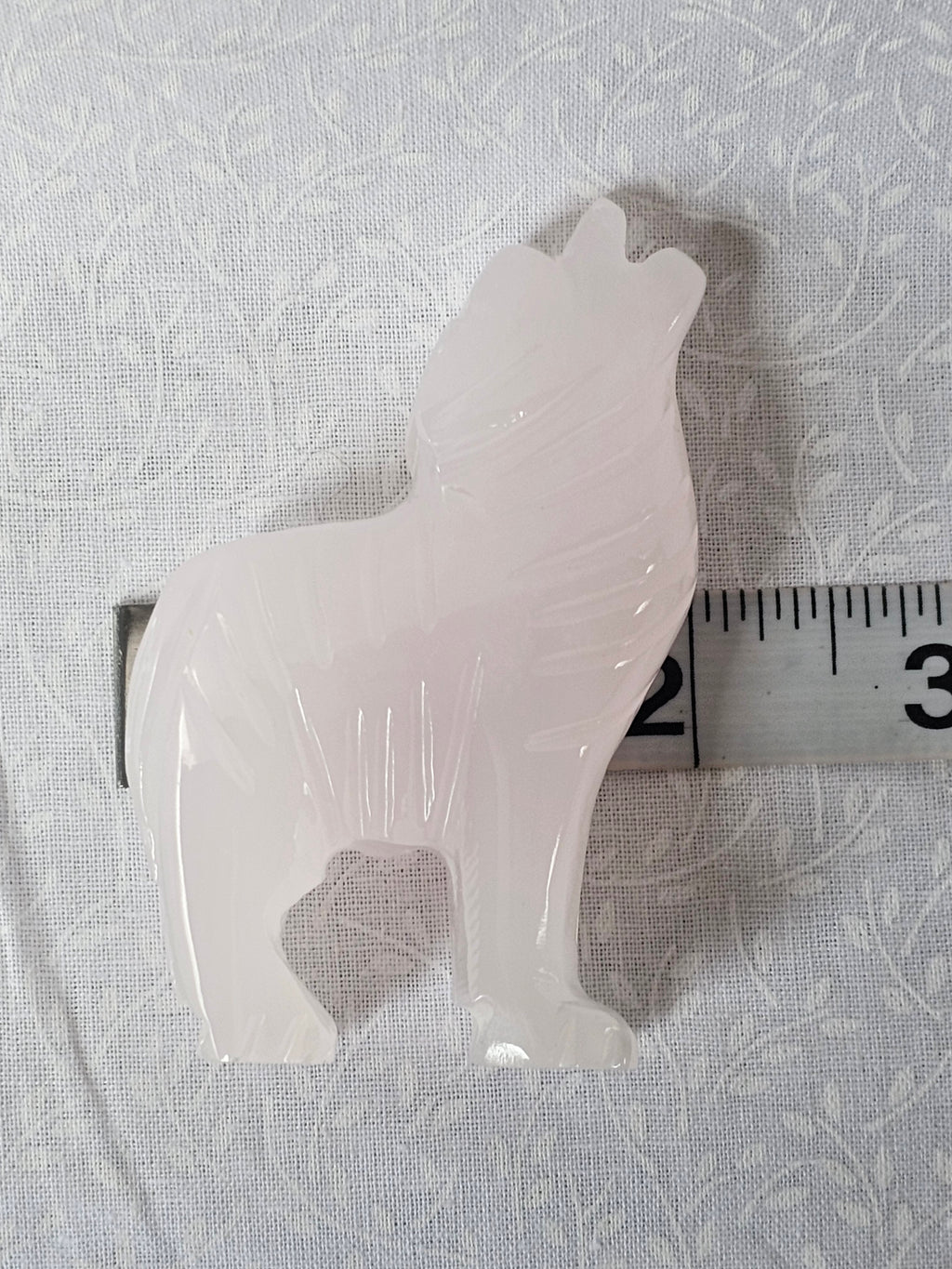 Pink Mangono Crystal Wolf