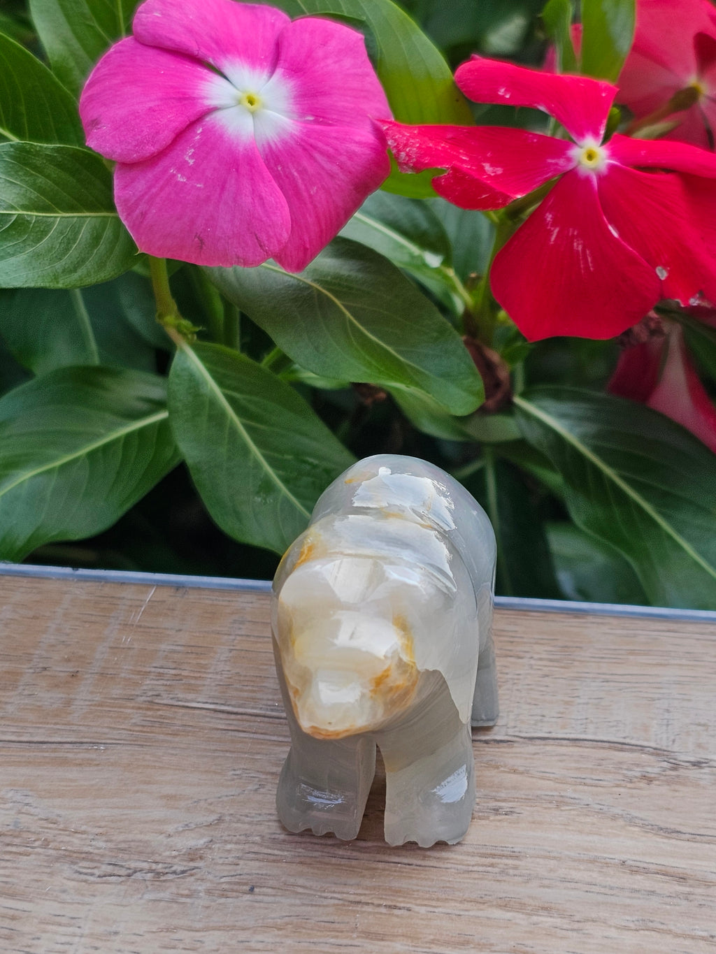 Agate Crystal Bear