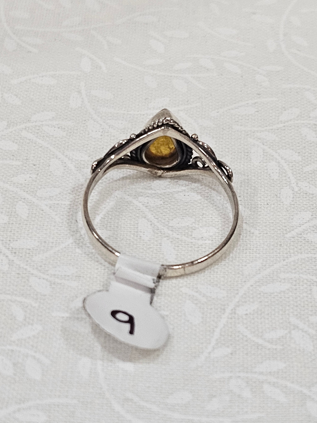 Sterling Silver Carnelian Gemstone Ring 9