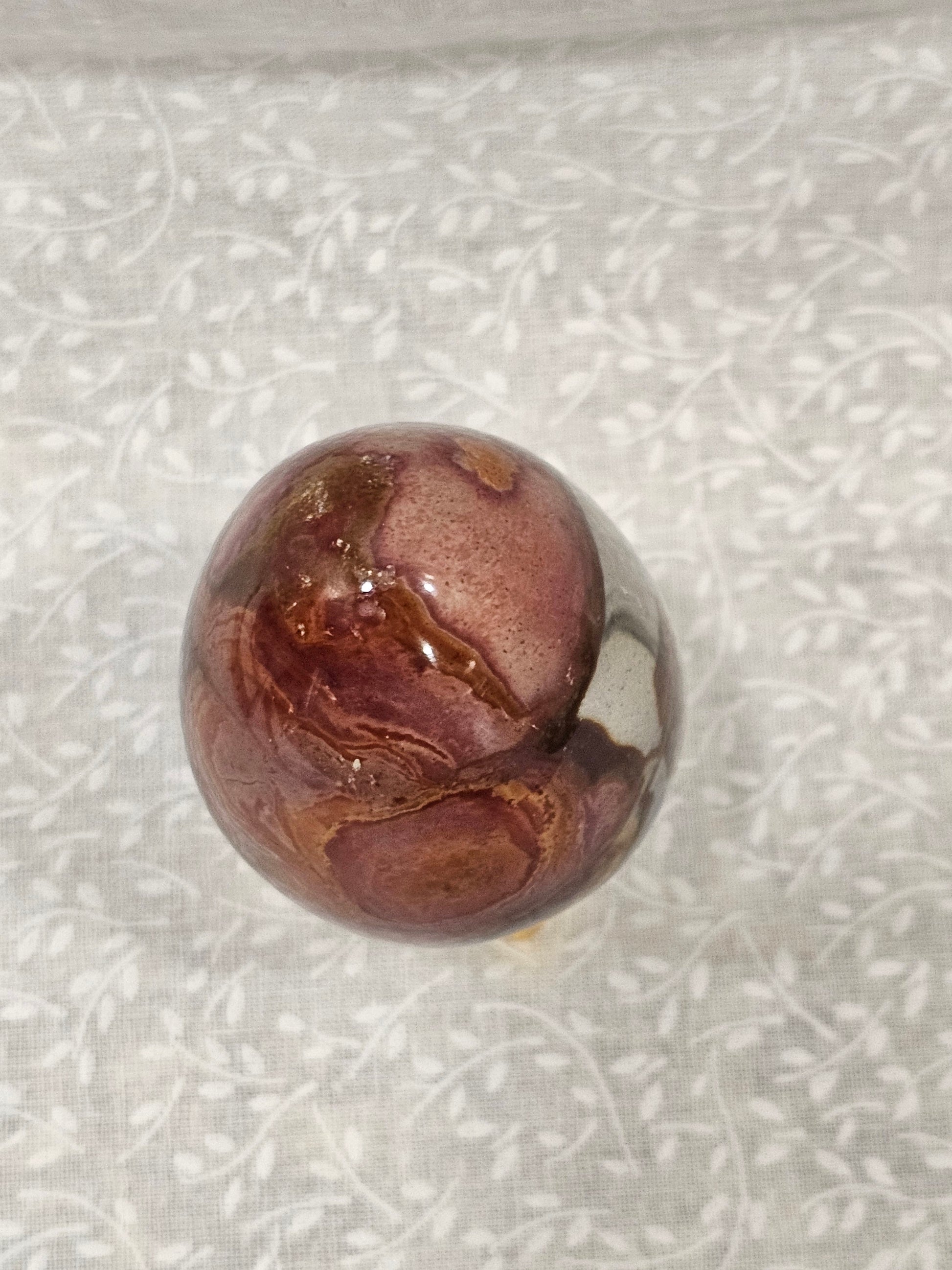 Polychrome Jasper Crystal Egg 1.8 Inch