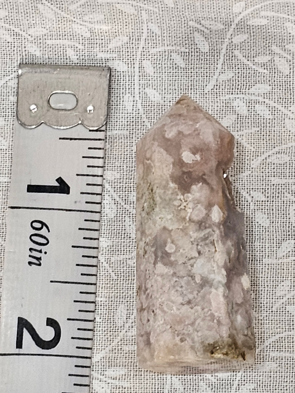 Flower Agate Crystal Tower