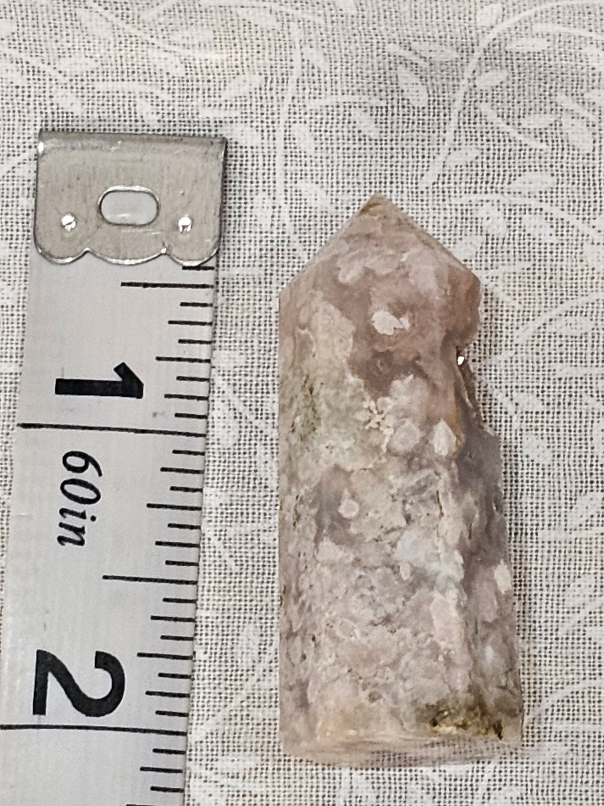 Flower Agate Crystal Tower