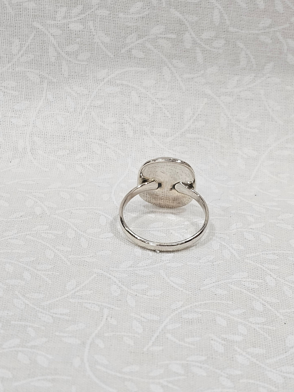 Sterling Silver Larimer Gemstone Ring - Size 7.5