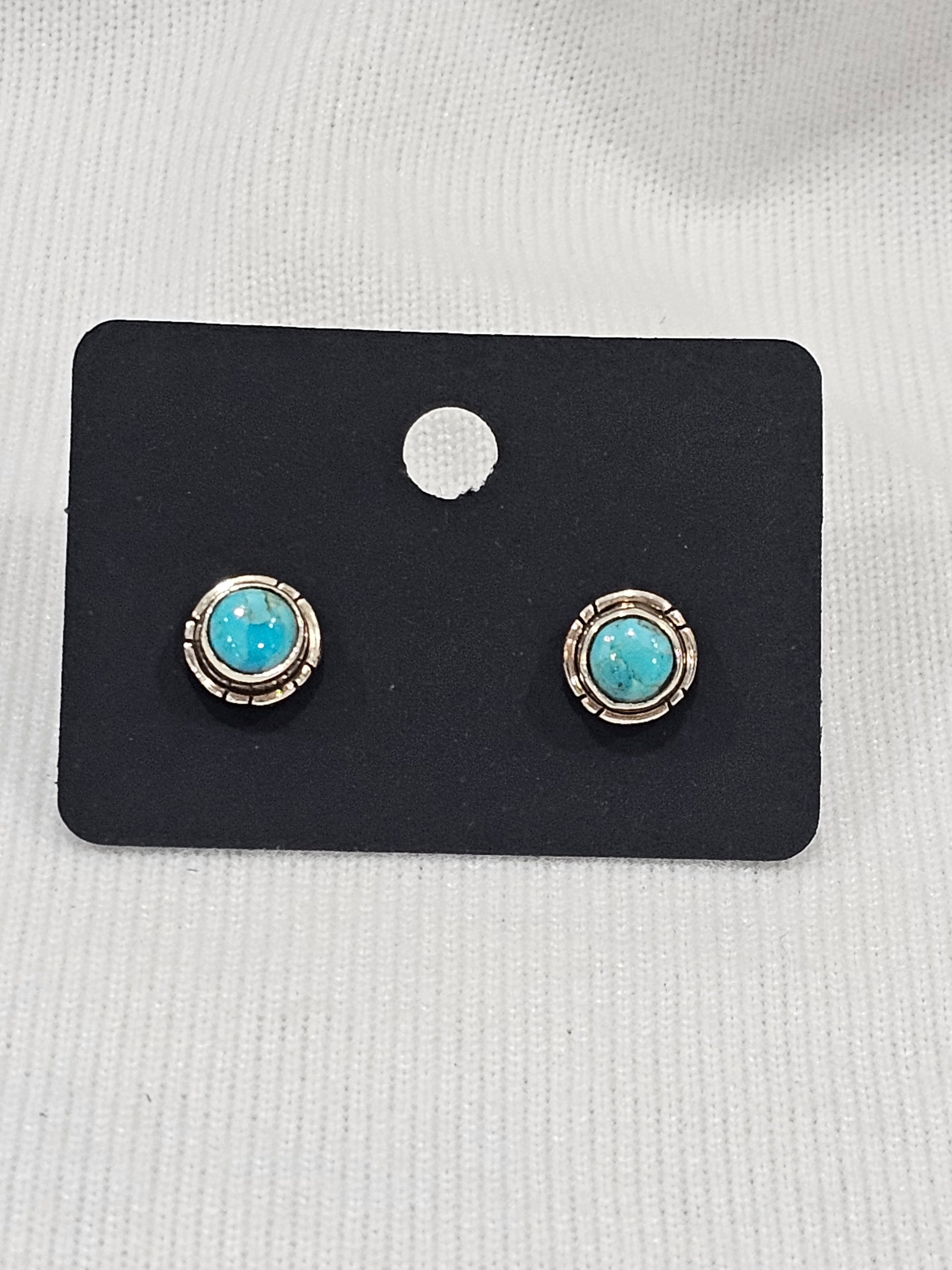 Turquoise Sterling Silver Earrings