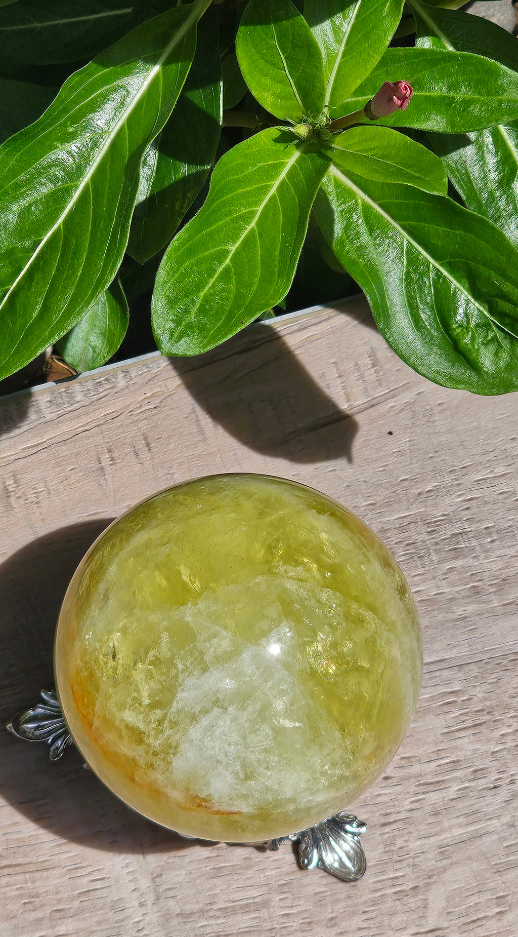 Citrine Crystal Sphere 58mm