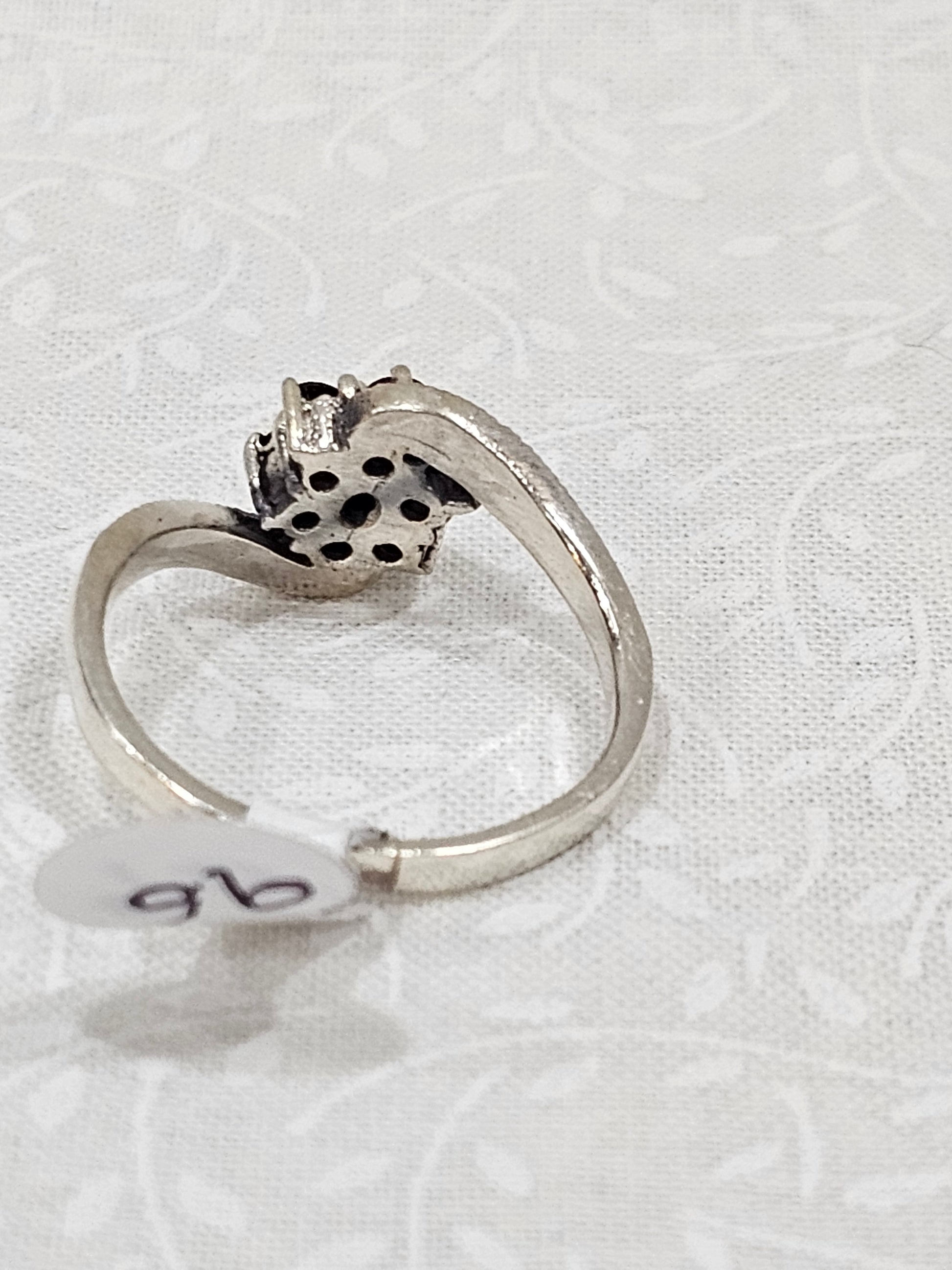 Sterling Silver Ruby Gemstone Ring 9.5