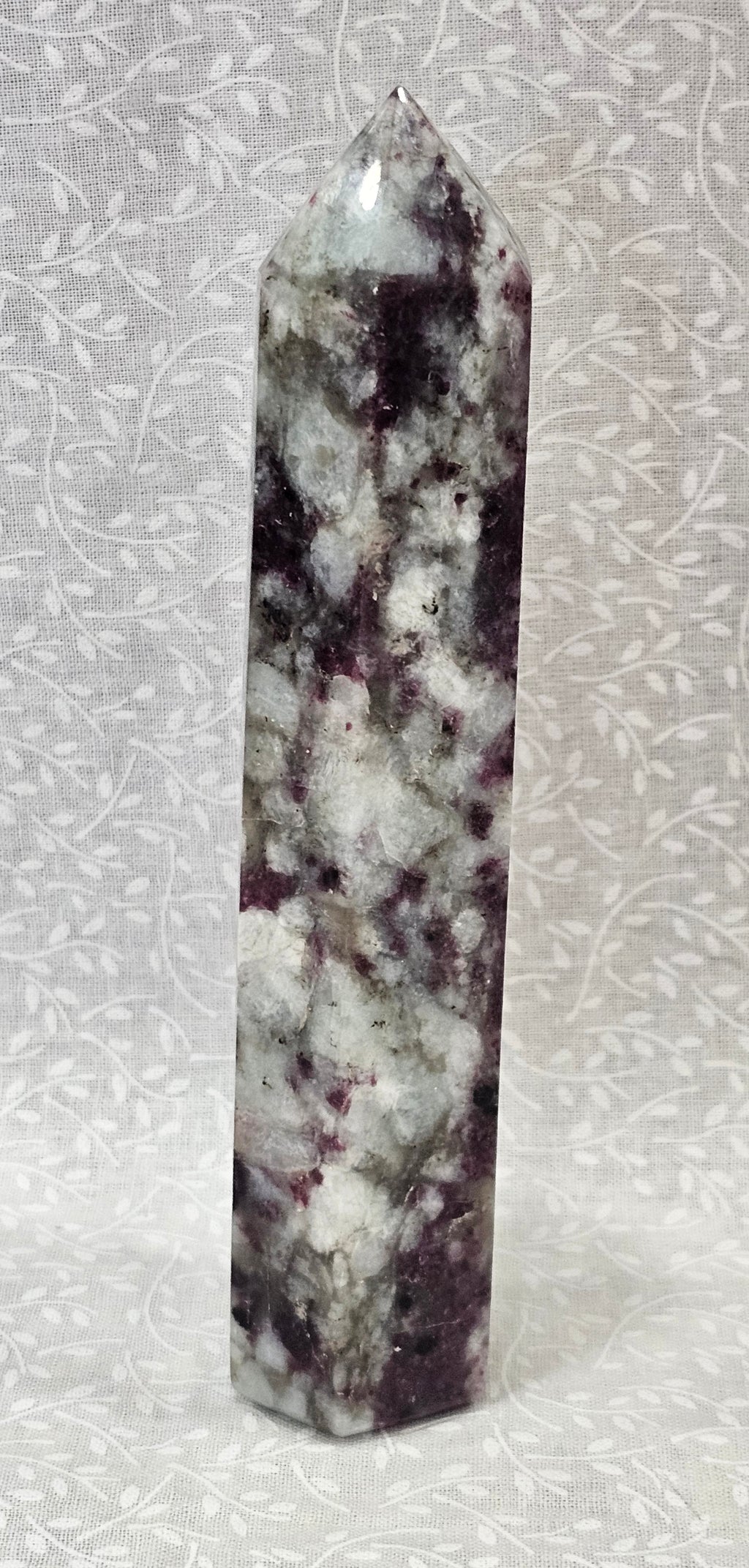 Rubellite Crystal Tower