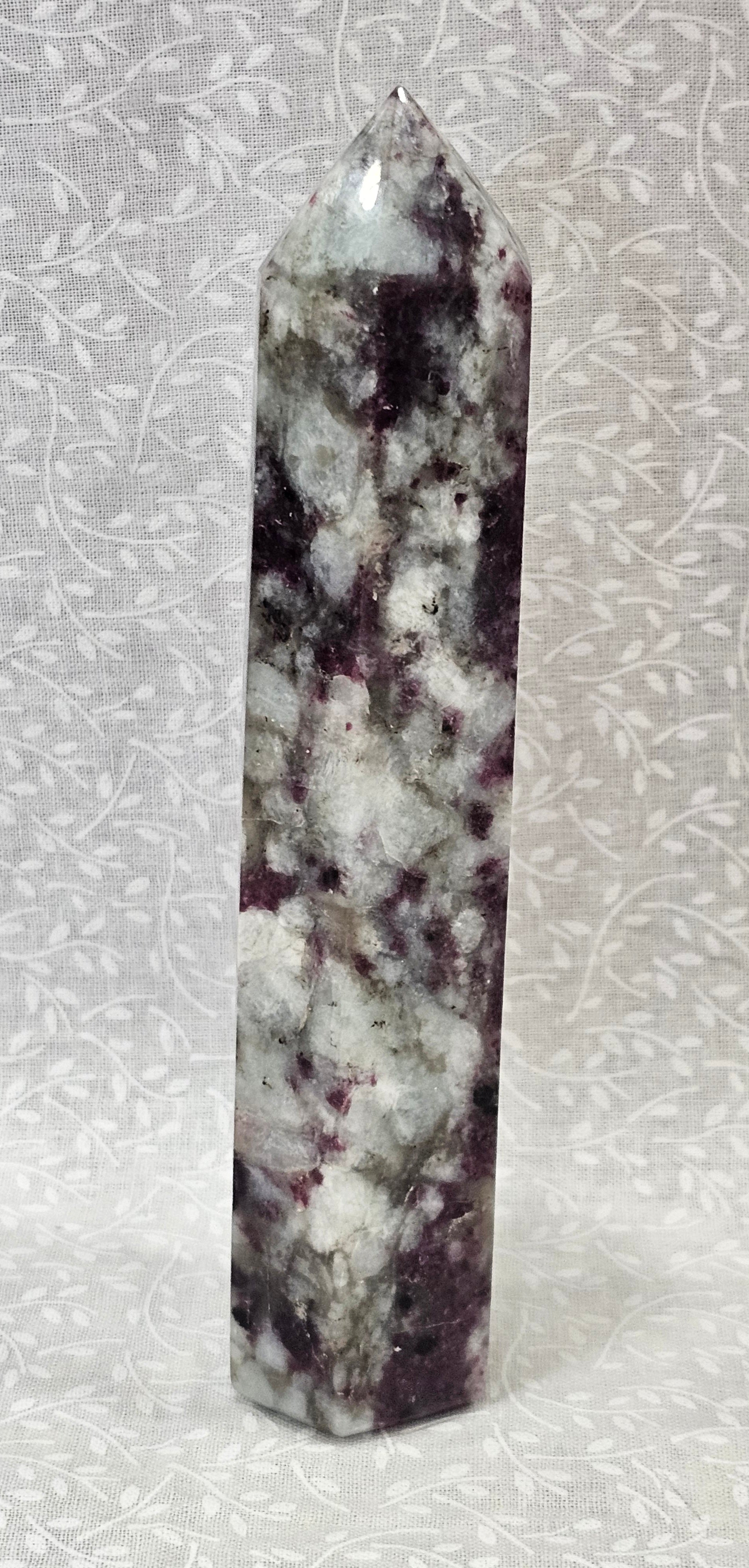 Rubellite Crystal Tower