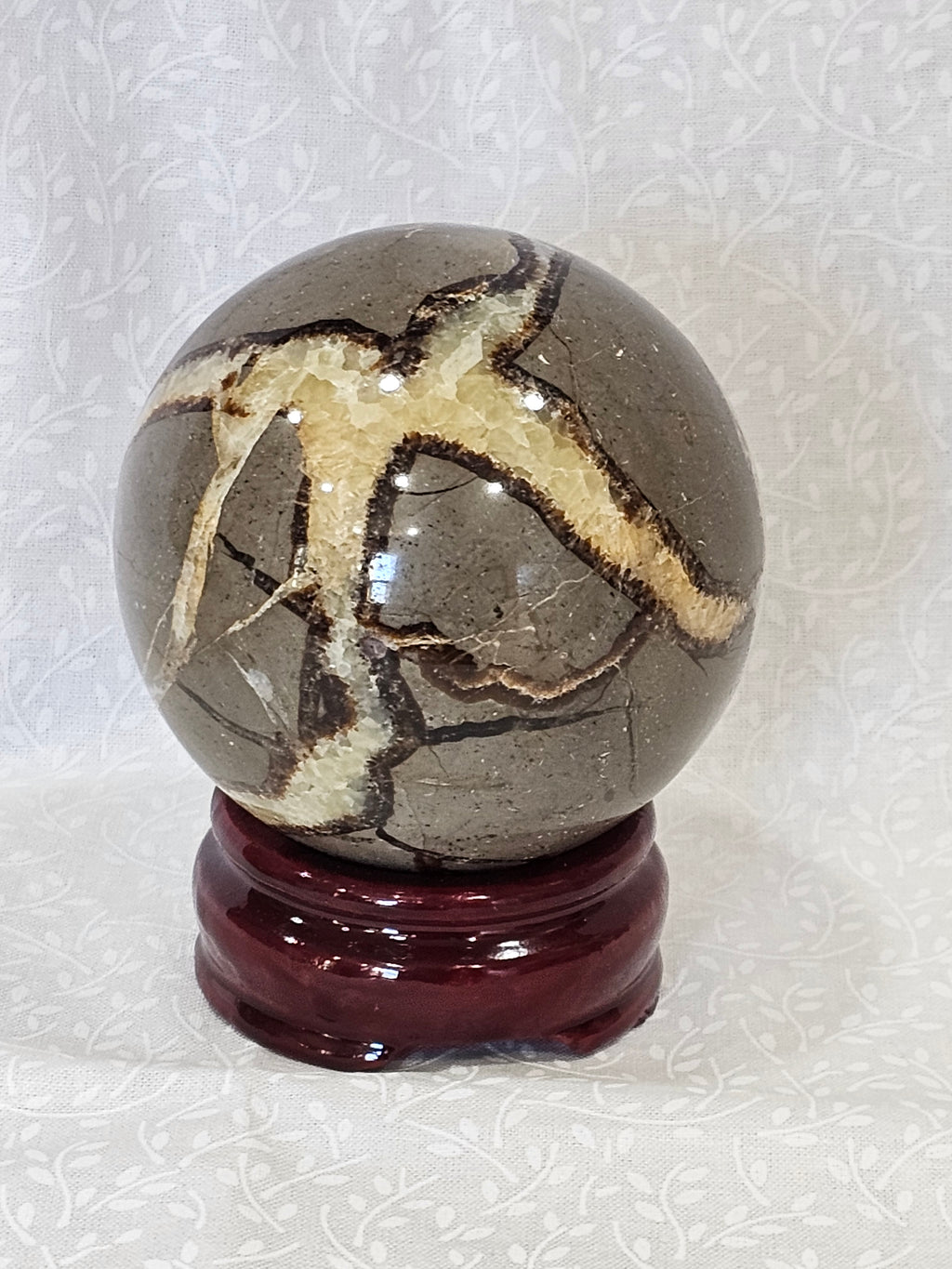 Septarian Crystal Sphere
