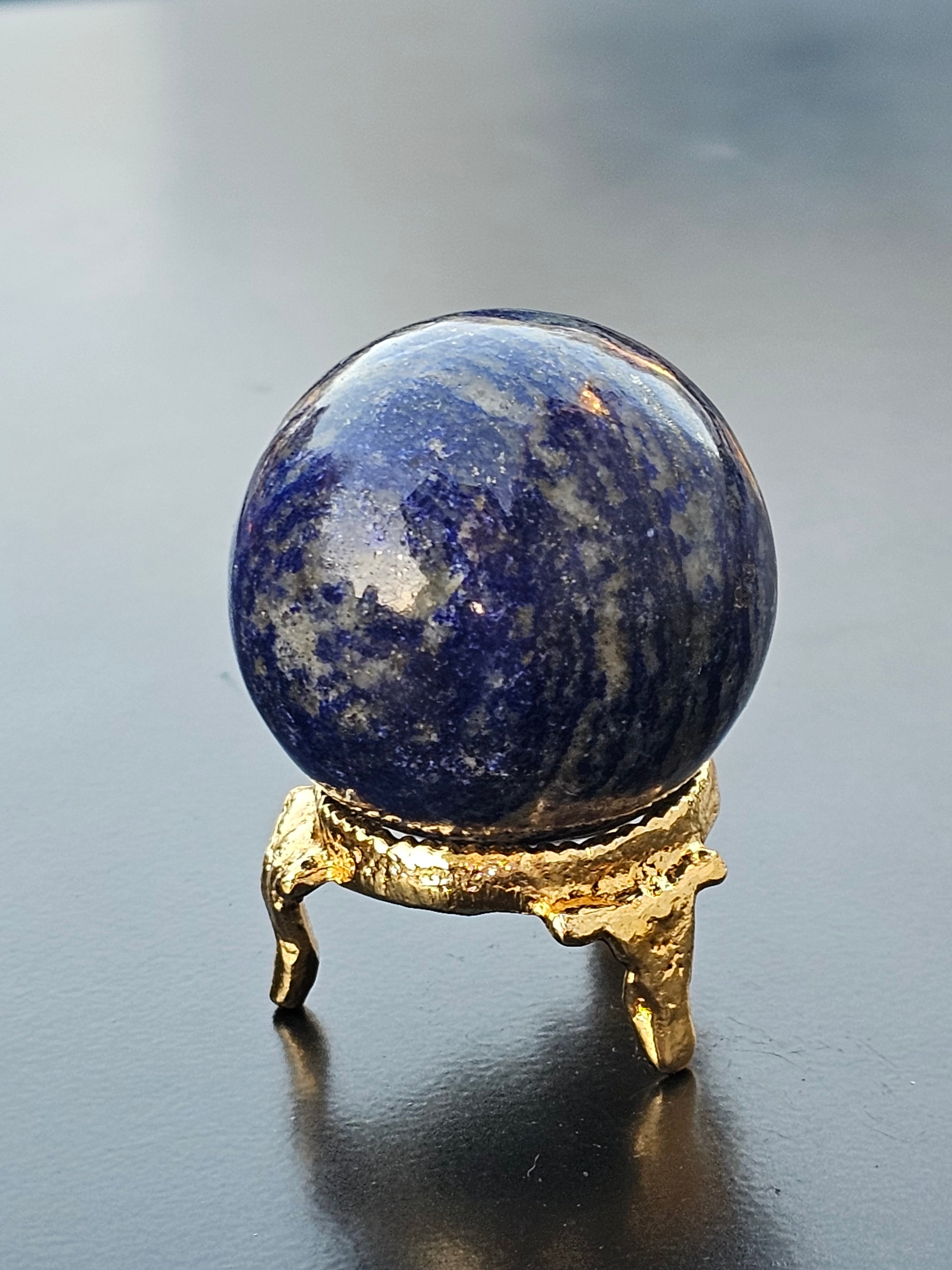 Lapis Lazuli Crystal Sphere
