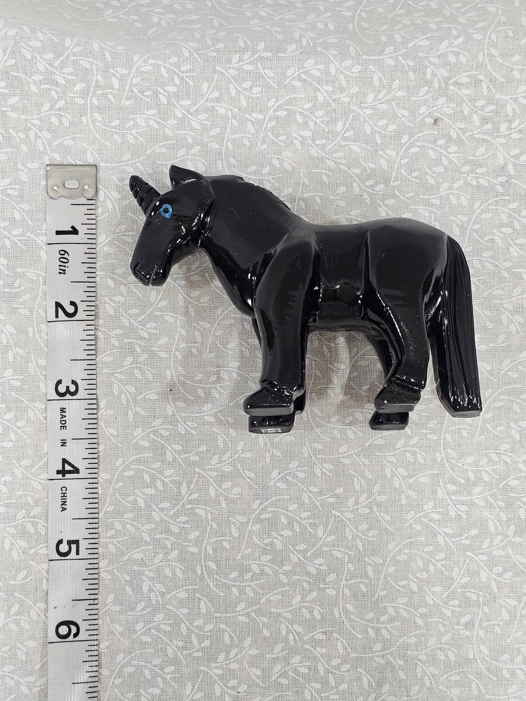Black Obsidian Crystal Unicorn