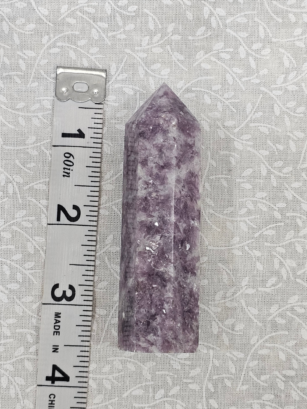 Lepidolite Crystal Tower