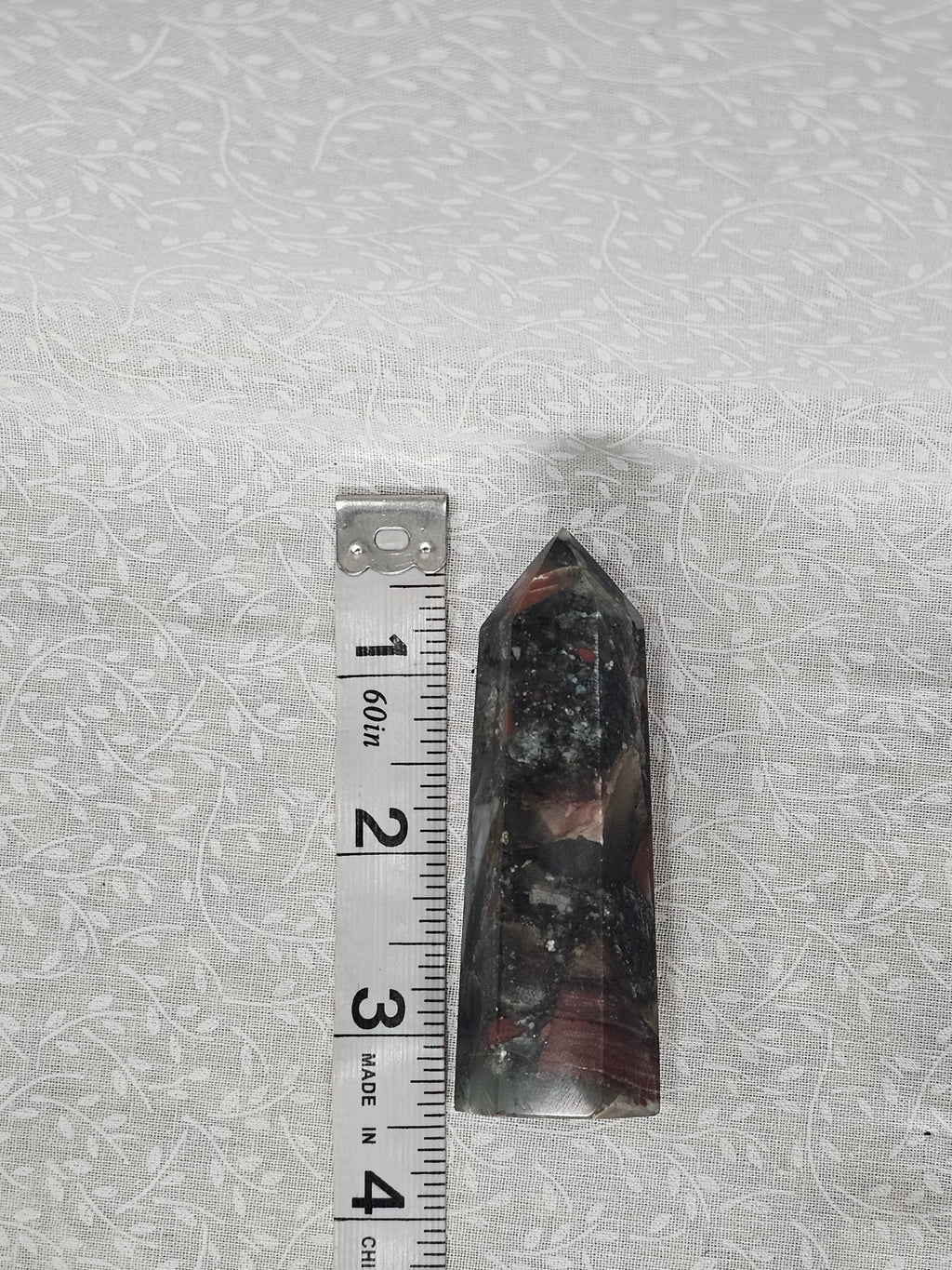 African Bloodstone Crystal Tower