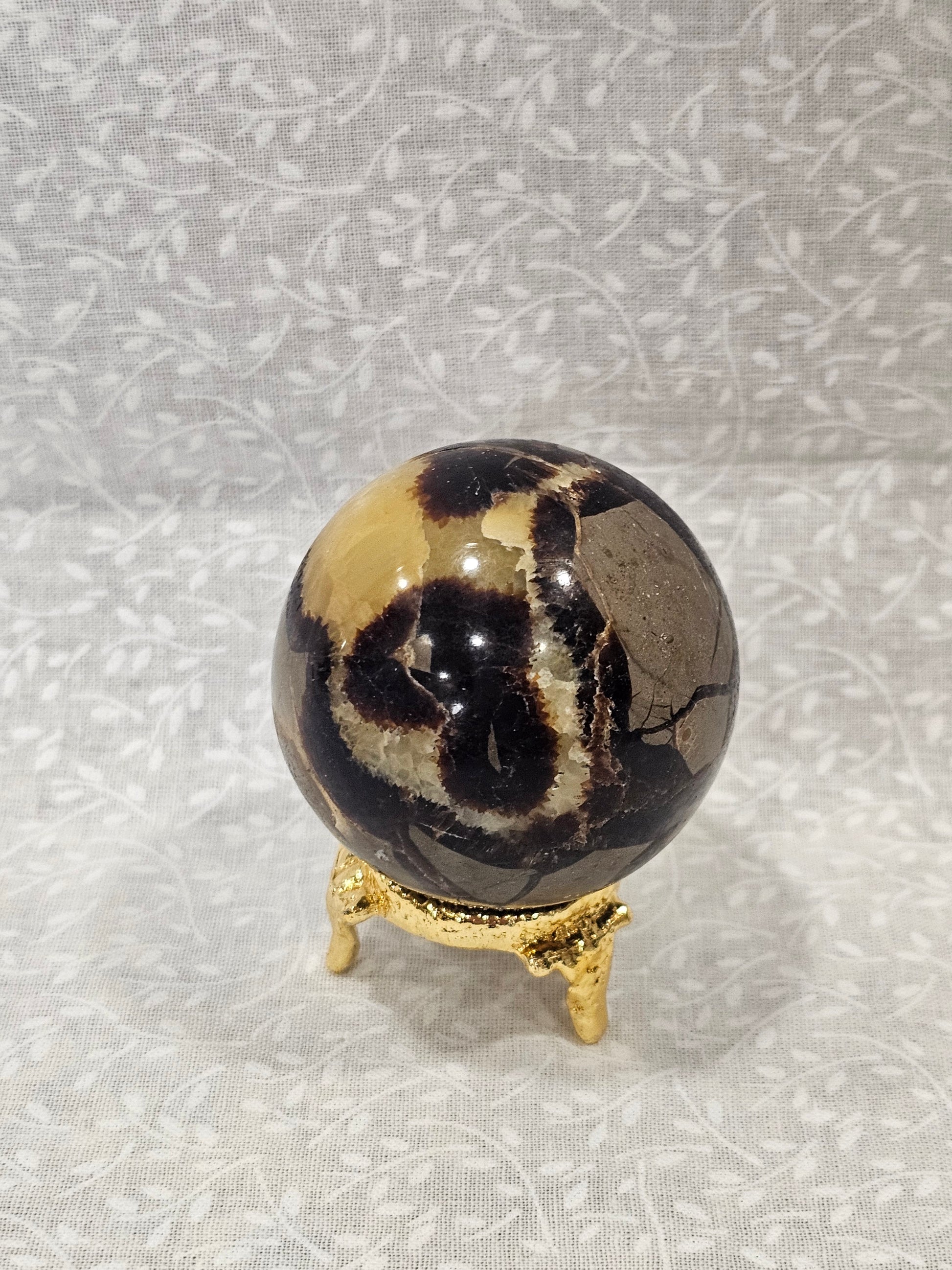 Septarian Crystal Sphere