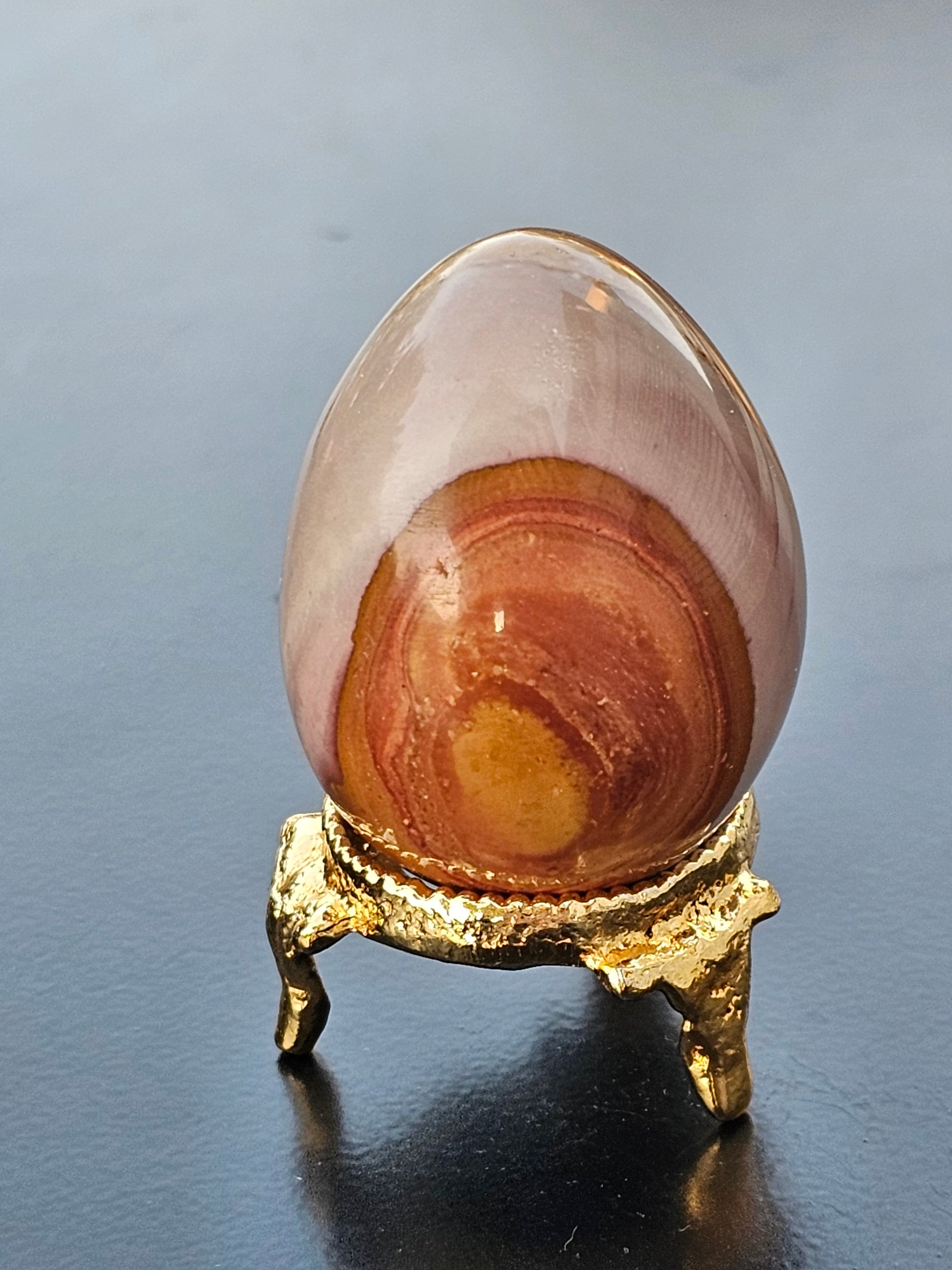 Polychrome Jasper Crystal Egg