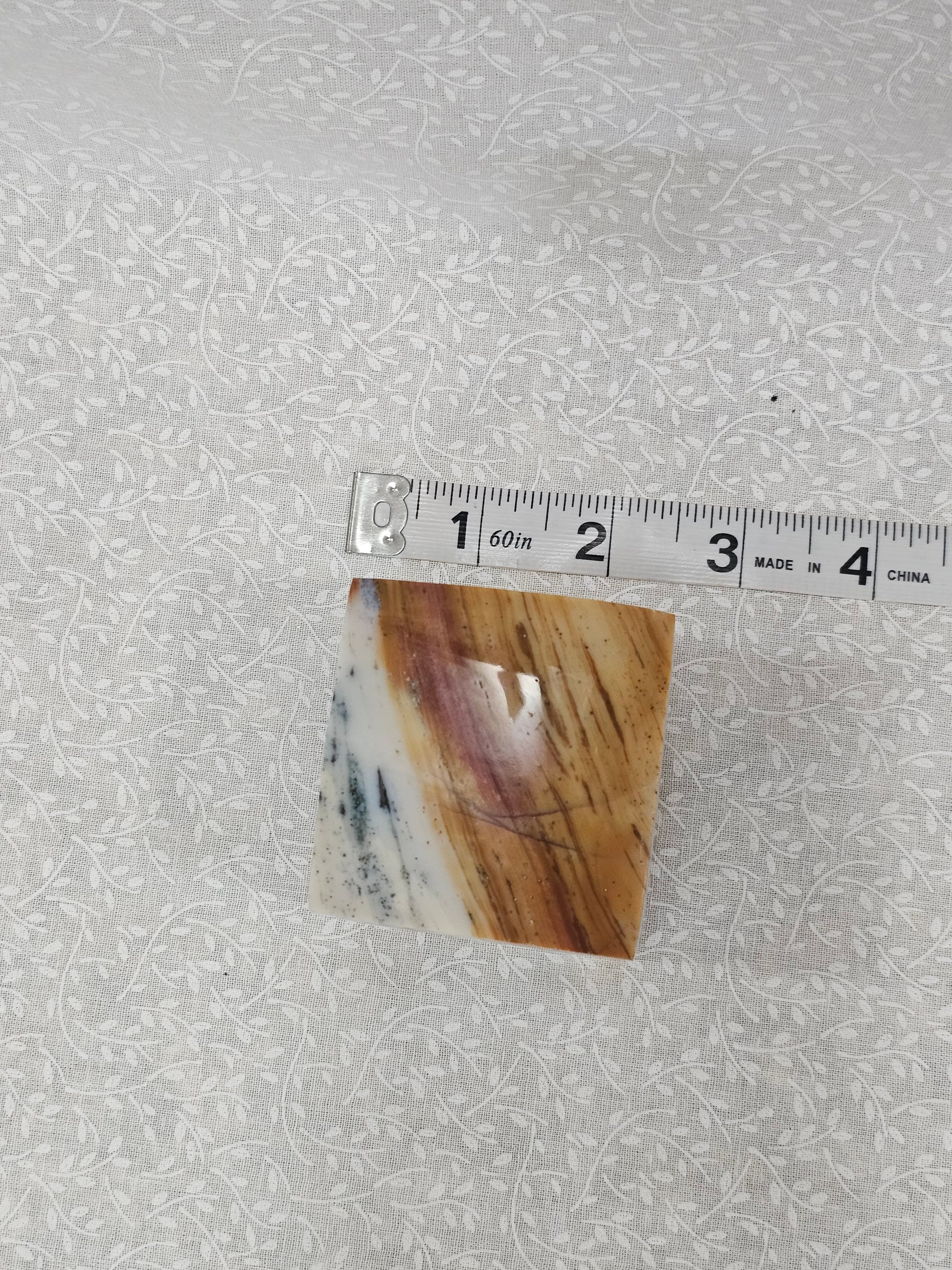 Ocean Jasper Crystal Cube 2.5 Inch