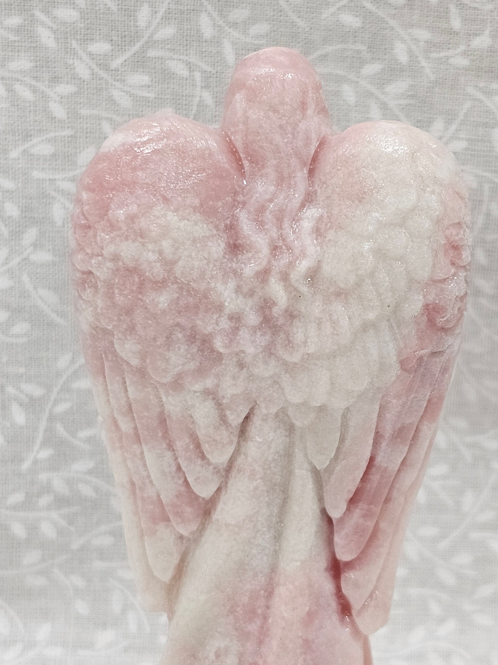 Pink Opal Crystal Angel 4.5 Inch