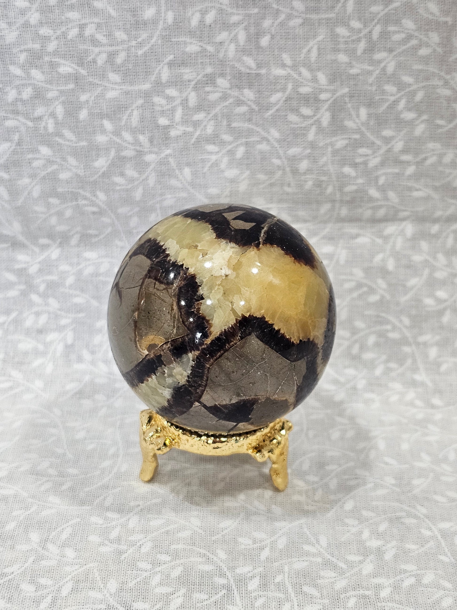 Septarian Crystal Sphere
