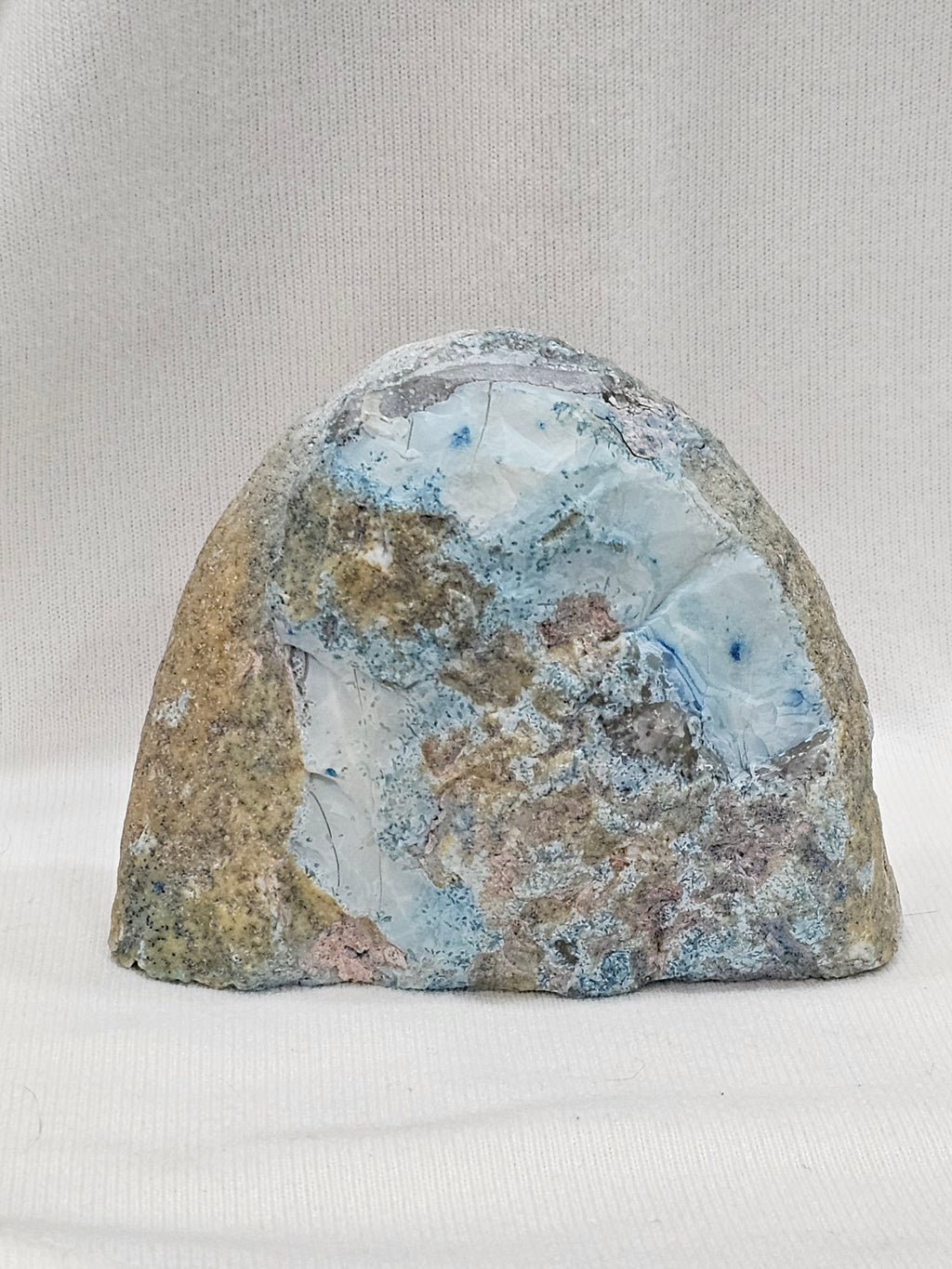 Blue Agate Crystal Free Form  Brazil