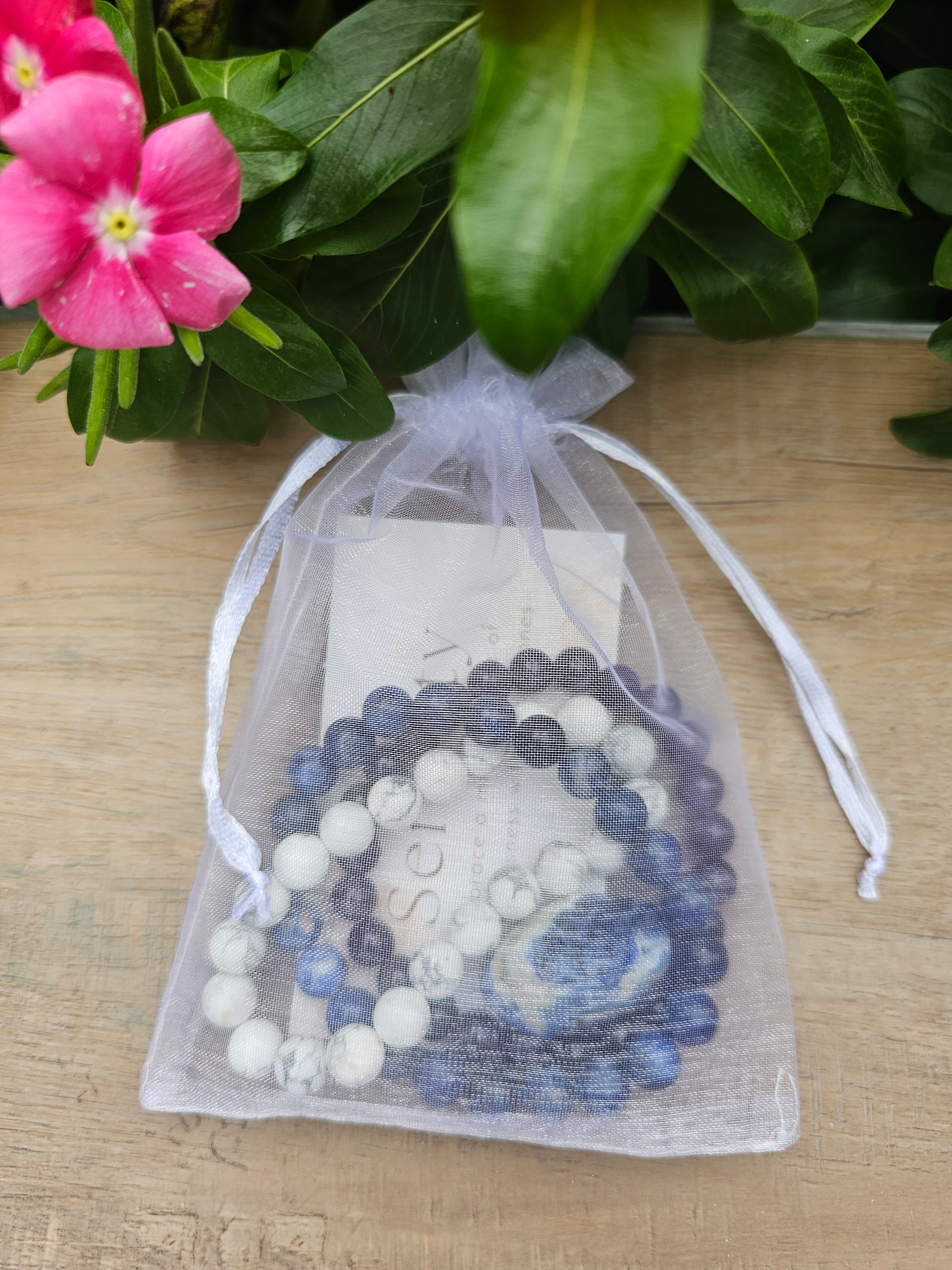 Serenity Bracelets Set - Calming Crystal Collection